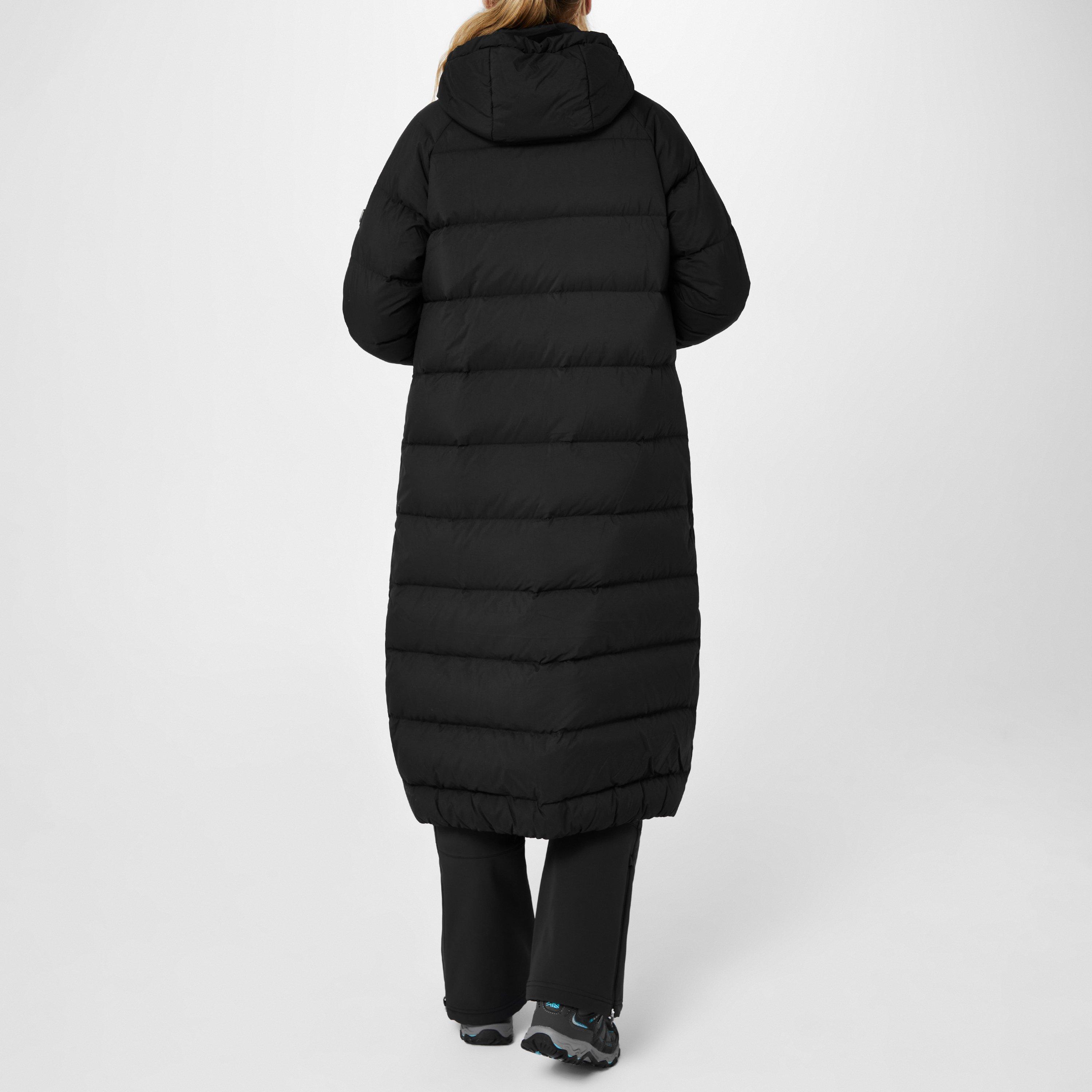 Noir - Karrimor - Helix Water and Wind Resistant Duck Down Long Hooded Down Jacket - 4