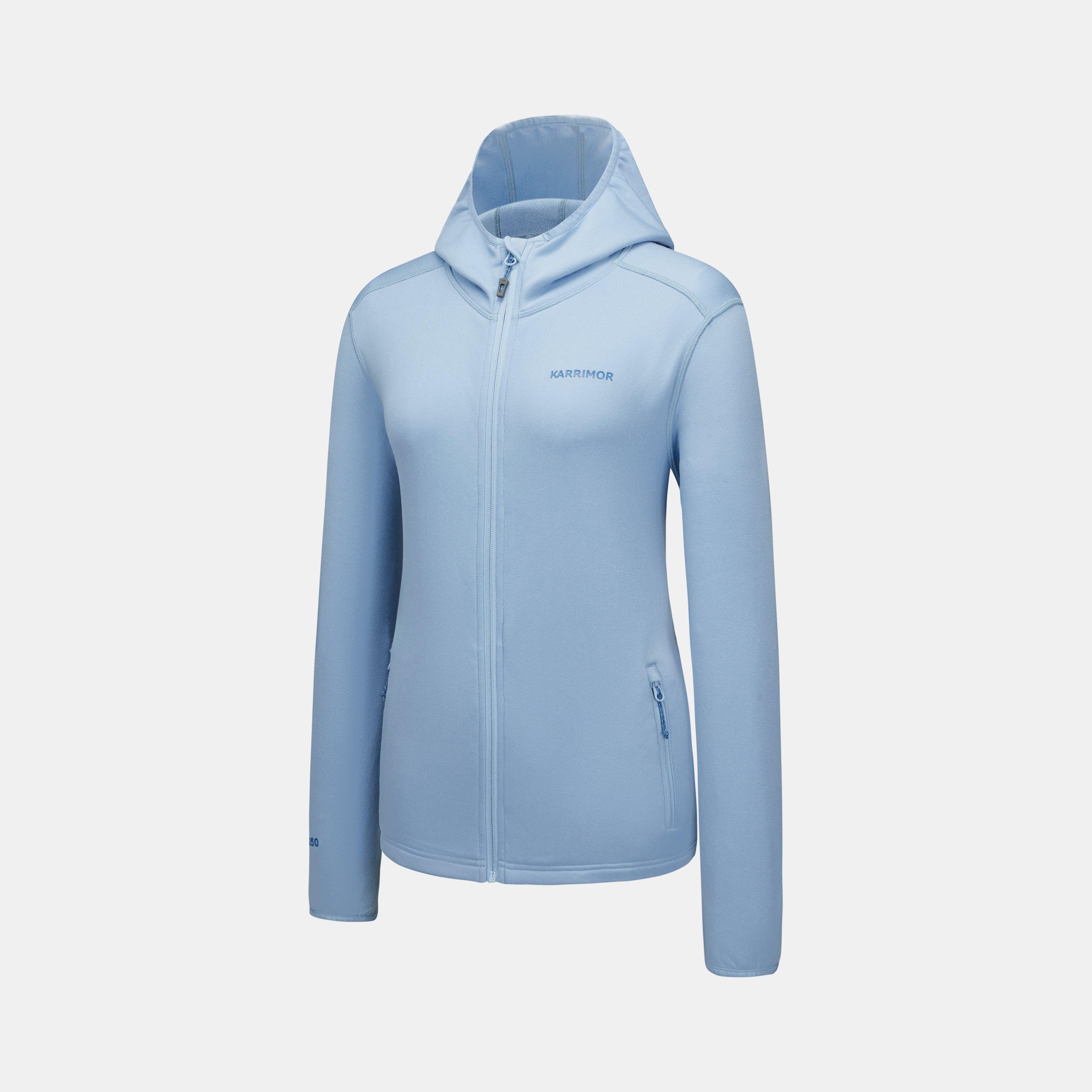 Blue - Karrimor - Helium Fleece Jacket Womens - 3