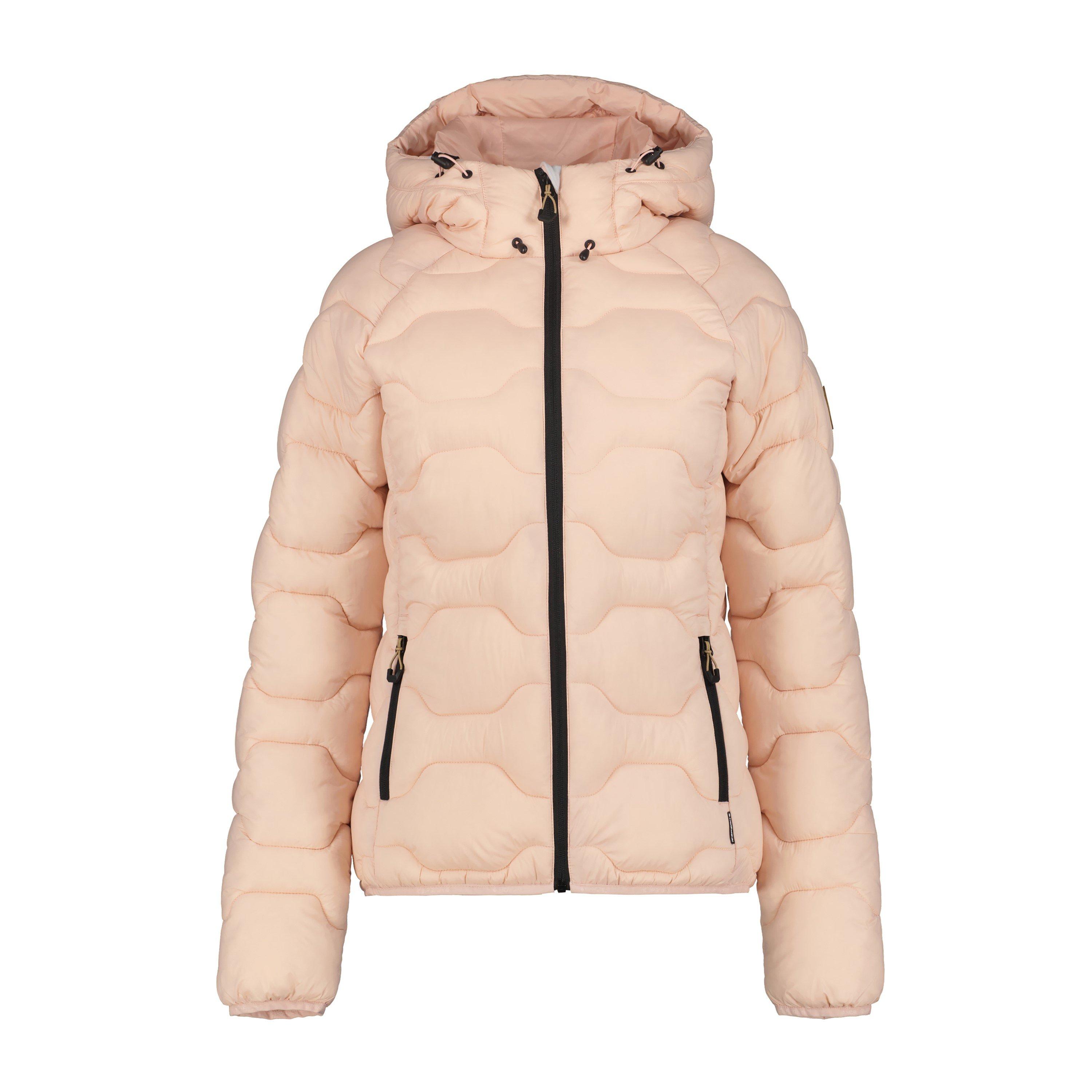 Icepeak Women's Blackey Quilted Weather-Resistant Insulated Puffer Jacket - Baby Pink - 8 (XS)