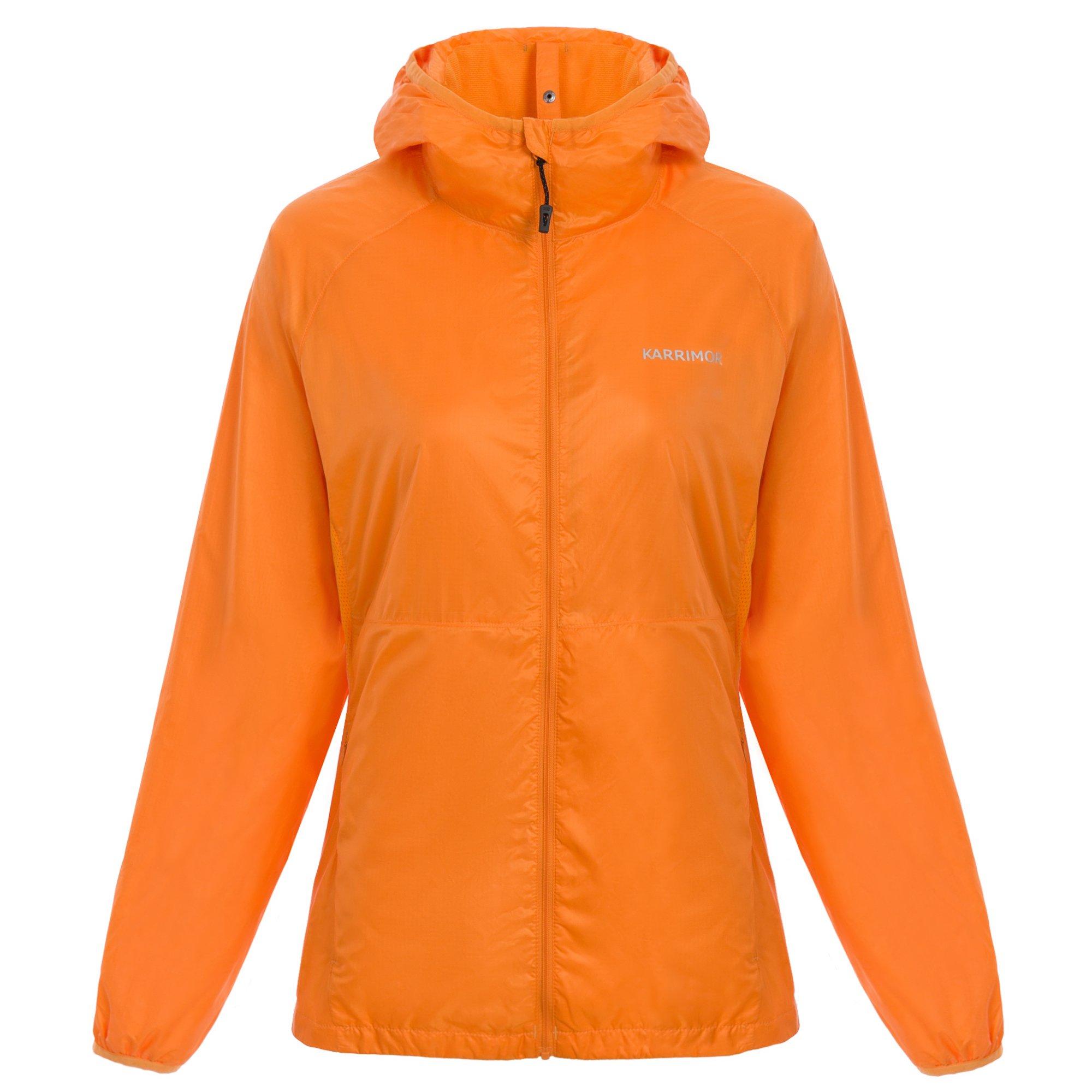 Karrimor Women's Lightweight Hooded Long Sleeve Softshell Jacket - Orange - 8 (36)