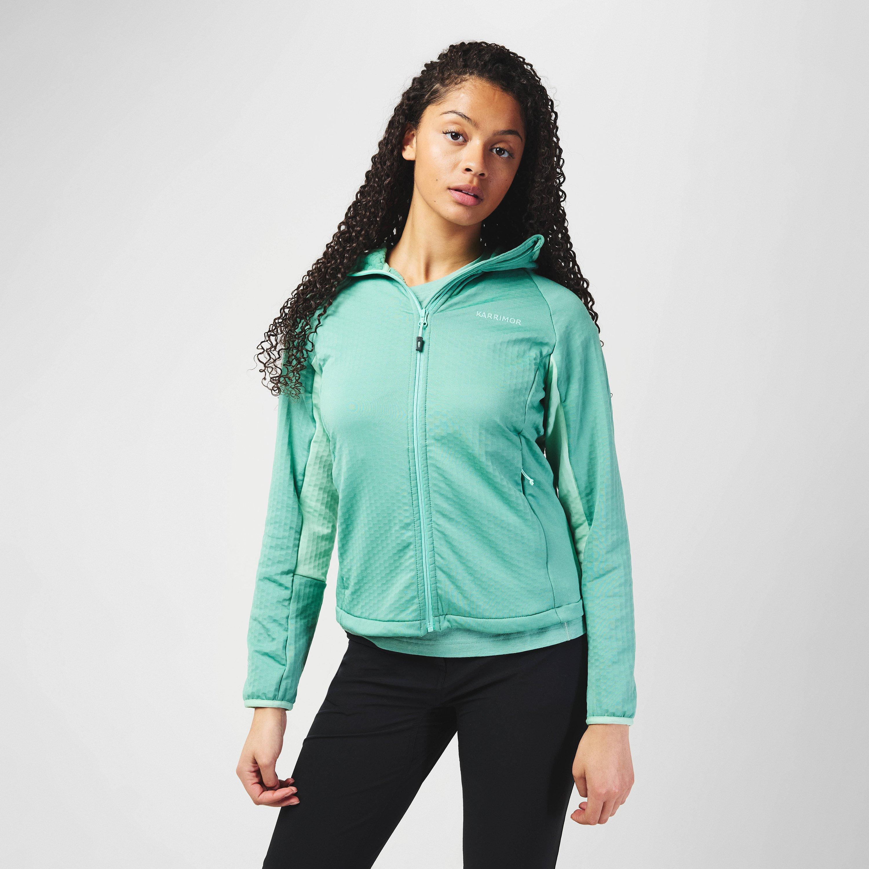 Verde - Karrimor - Grid Fleece Hood Jacket Womens - 3
