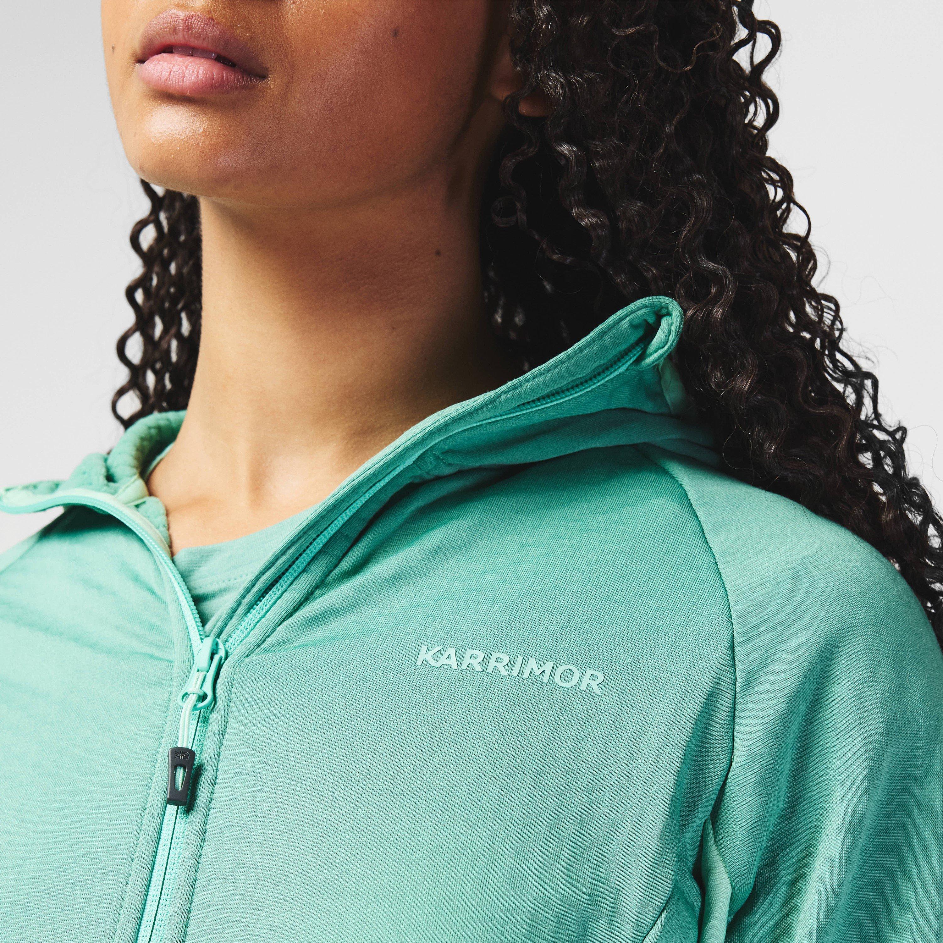 Verde - Karrimor - Grid Fleece Hood Jacket Womens - 5