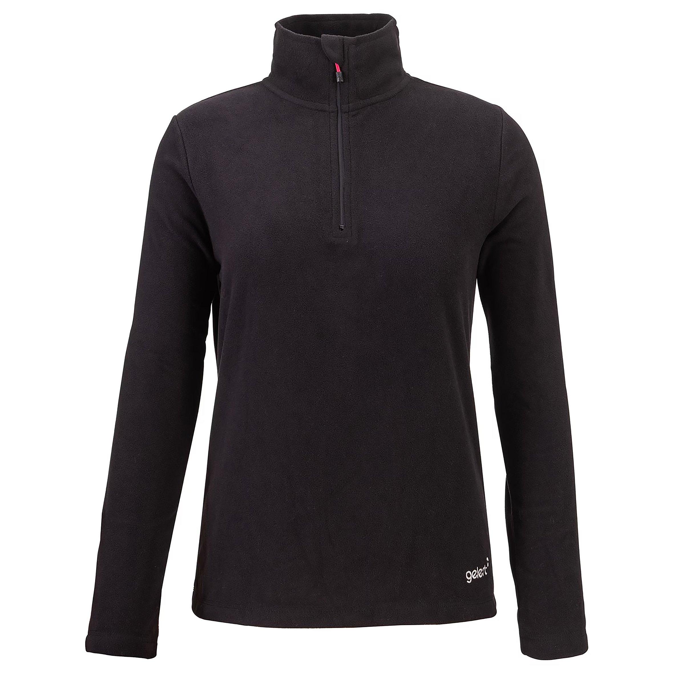 Black - Gelert - Atlantis 1/4 Zip Fleece Womens - 1
