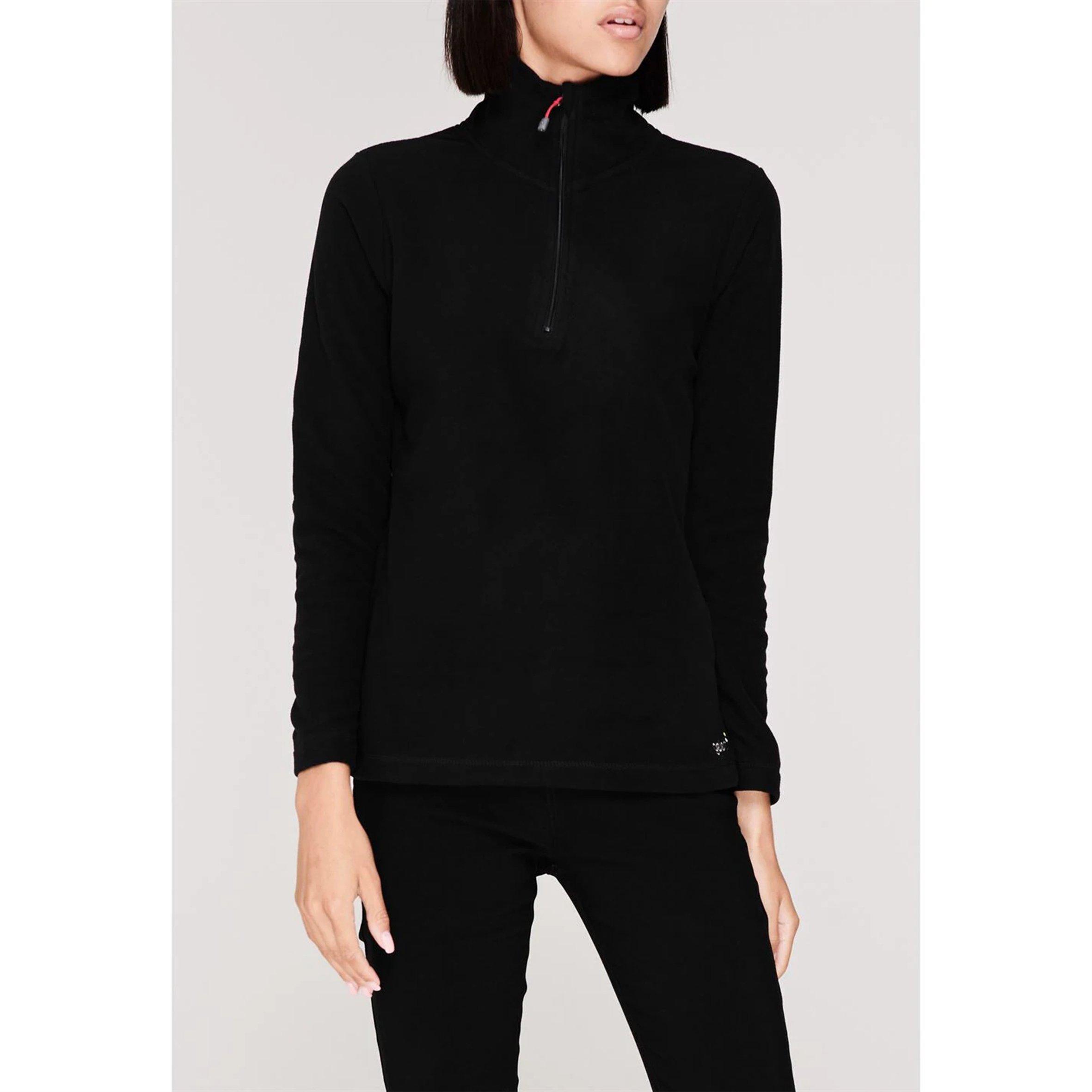 Nero - Gelert - Atlantis quarter Zip Fleece Womens - 2