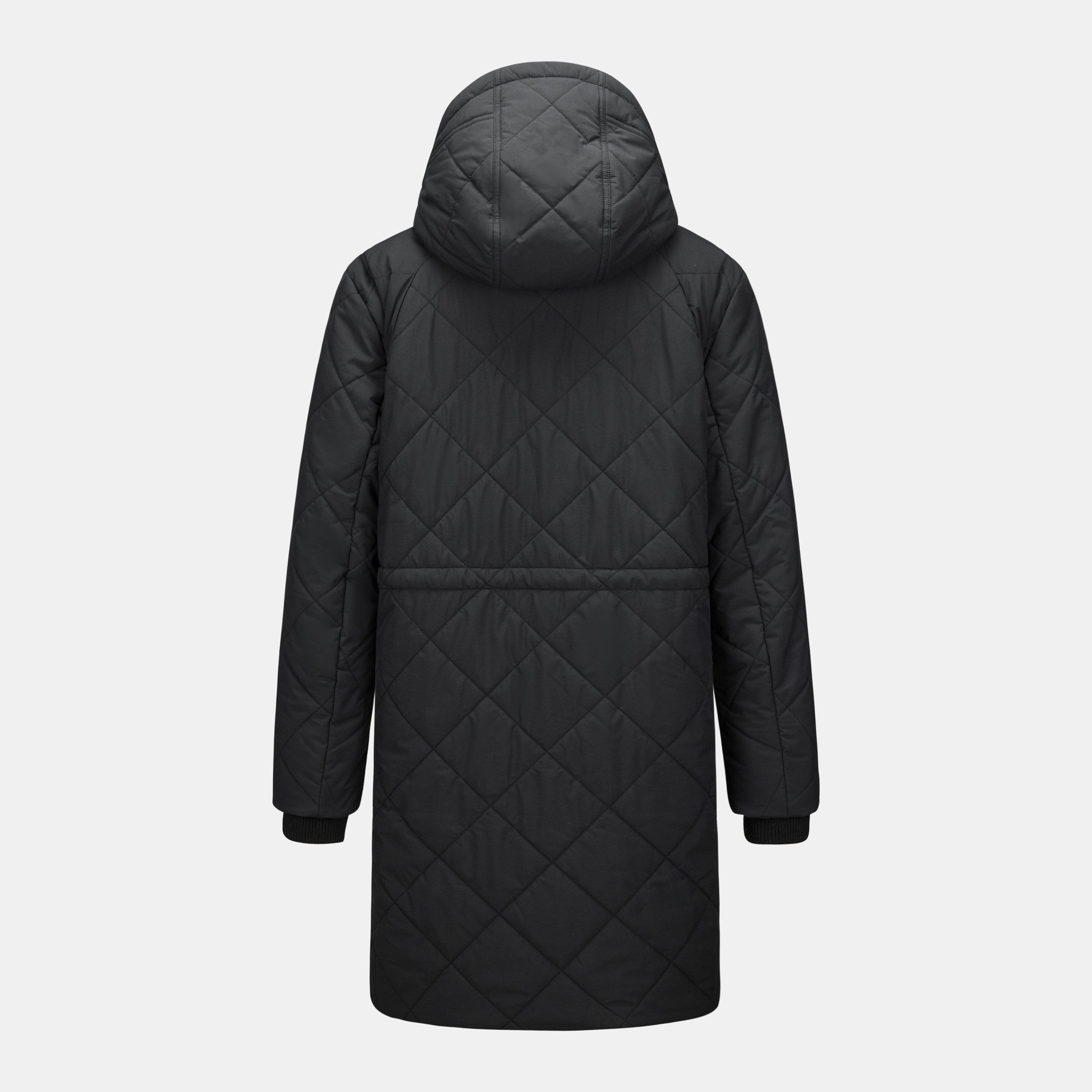 Noir - Gelert - Detachable Hood Detachable Sleeves Insulated Puffer Jacket - 2