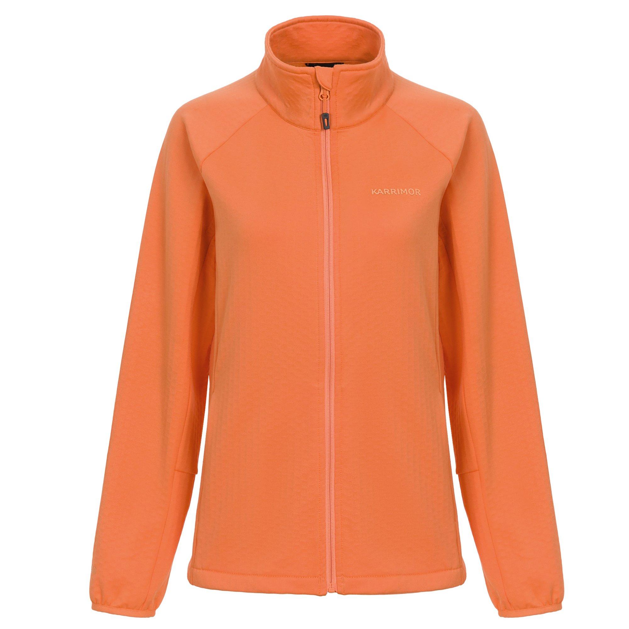 Karrimor Orange Karrimor Grid Fleece Jacket Womens Full Zip Fleece