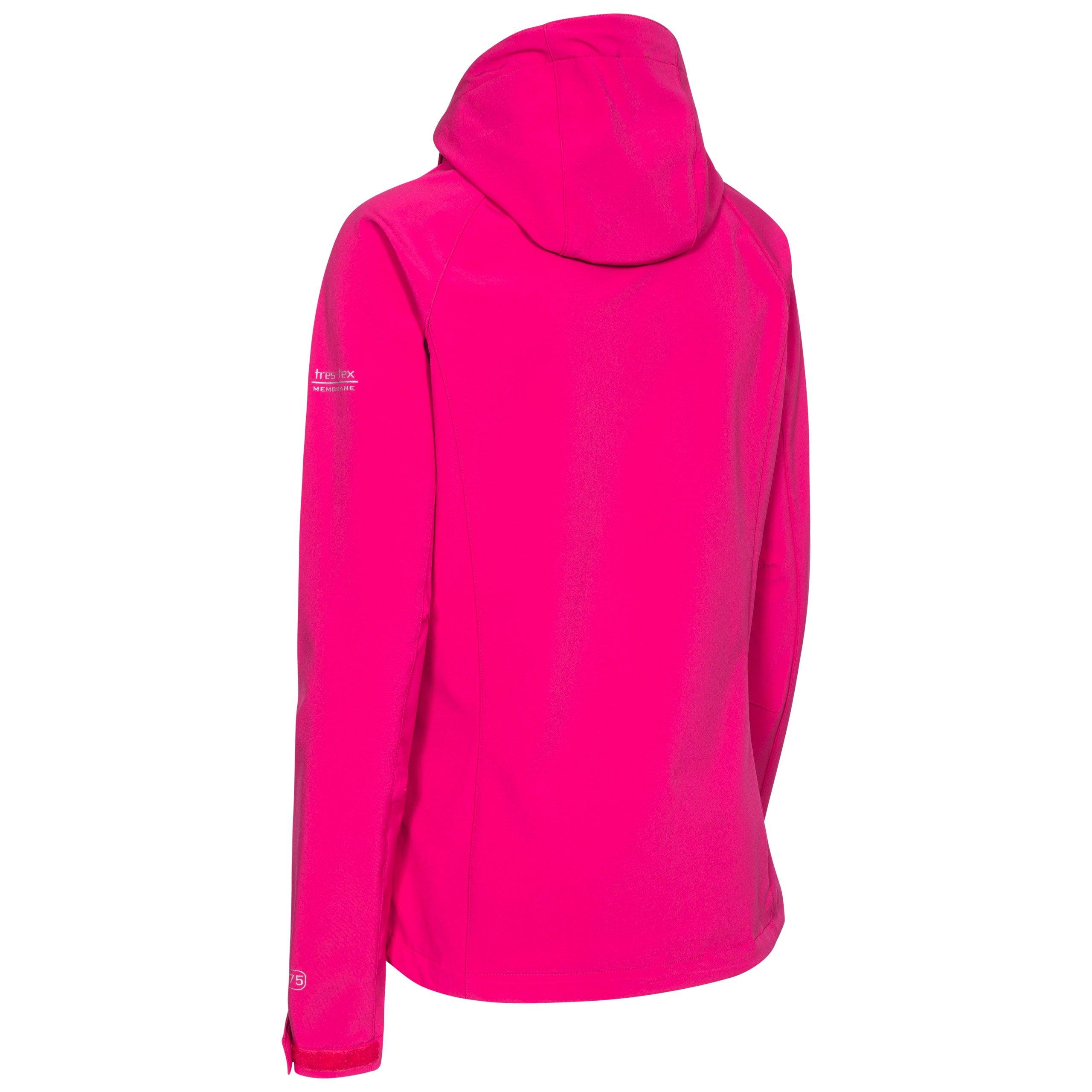 Pink Lady - Trespass - Lorina Weather Defense Streamlined Fit Softshell Jacket - 8
