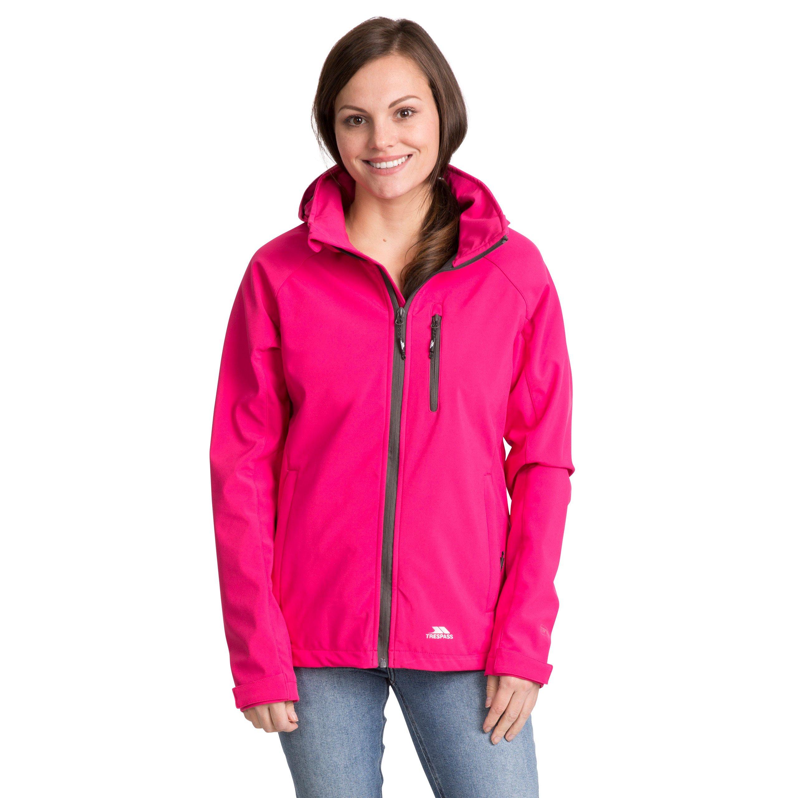 Pink Lady - Trespass - Lorina Weather Defense Streamlined Fit Softshell Jacket - 3