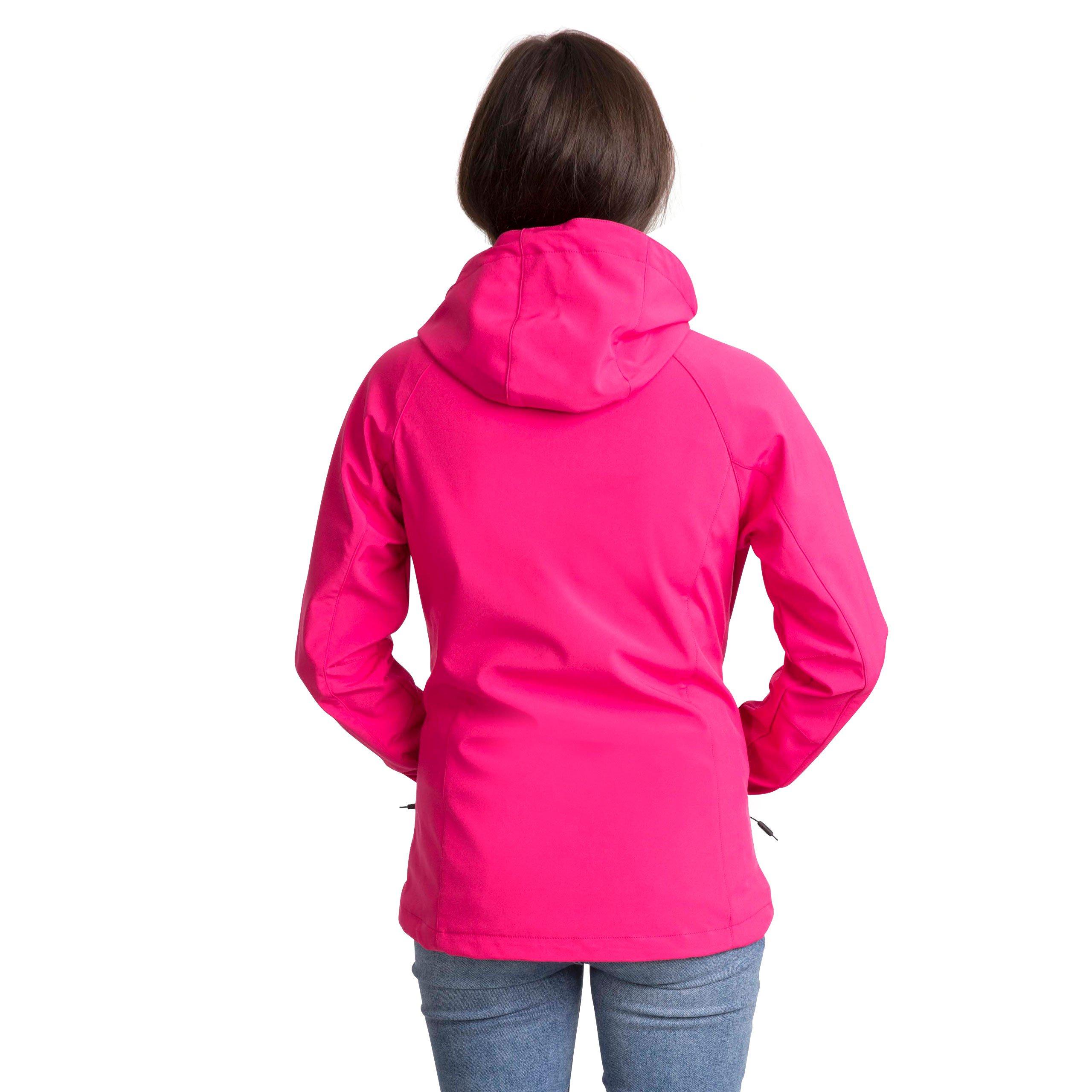 Pink Lady - Trespass - Lorina Weather Defense Streamlined Fit Softshell Jacket - 7