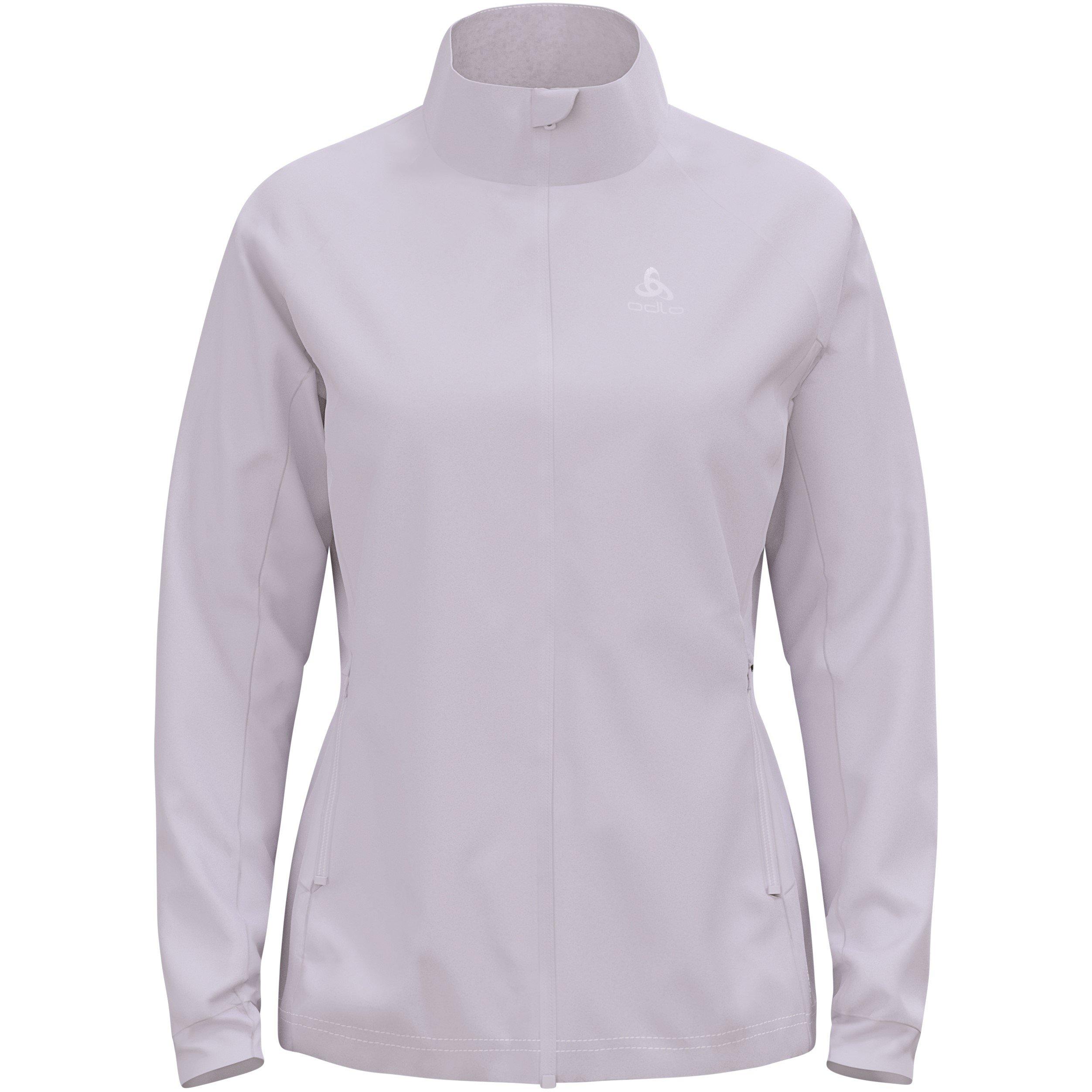 Lila - Odlo - Women's Brensholmen Windproof Water-Repellent Long Sleeve Softshell Jacket - 1
