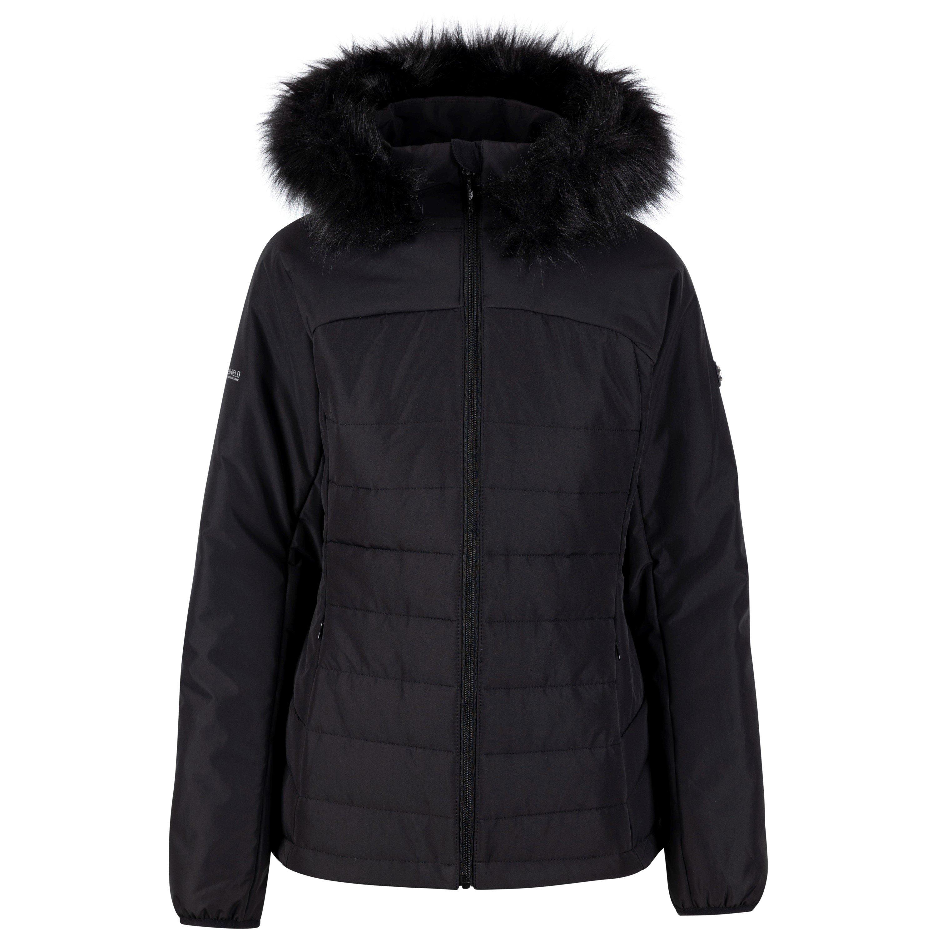 Black - Trespass - Translate Lightweight Insulated Puffer Jacket - 1