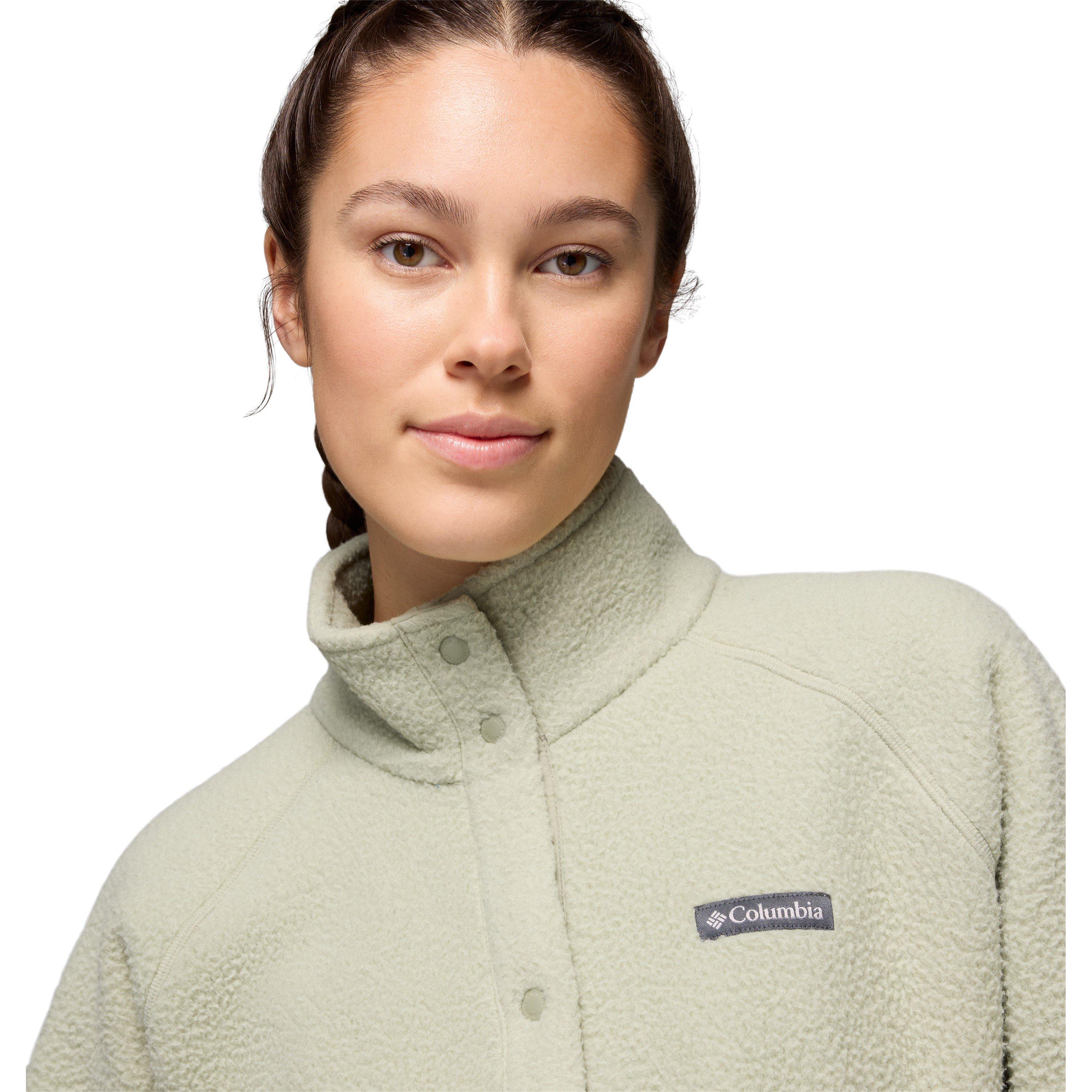Grøn - Columbia - Womens Jasper Ridge™ Pebbled Fleece Full Snap - 5