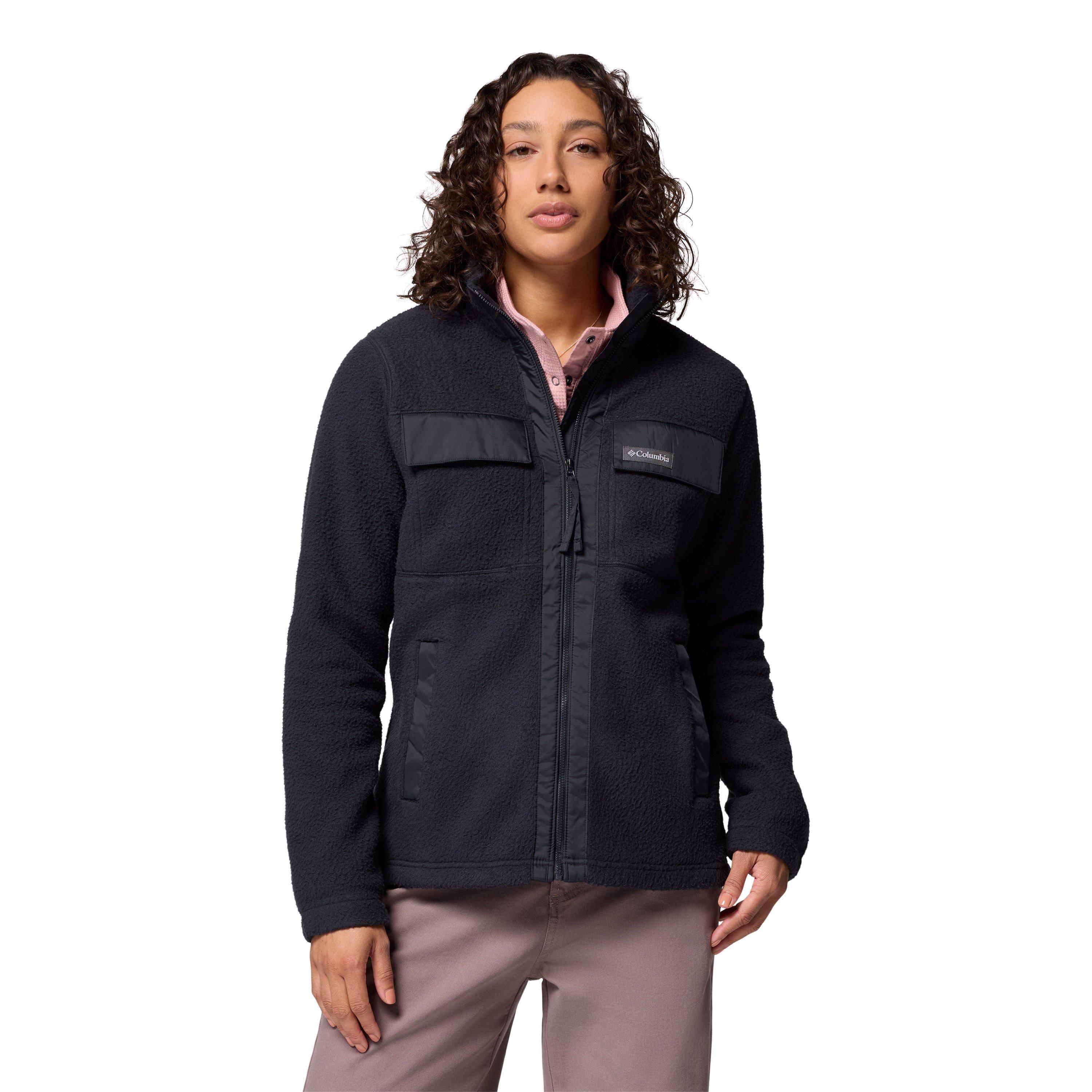 Columbia Women's Full Zip Fleece - Black - 14 (L)
