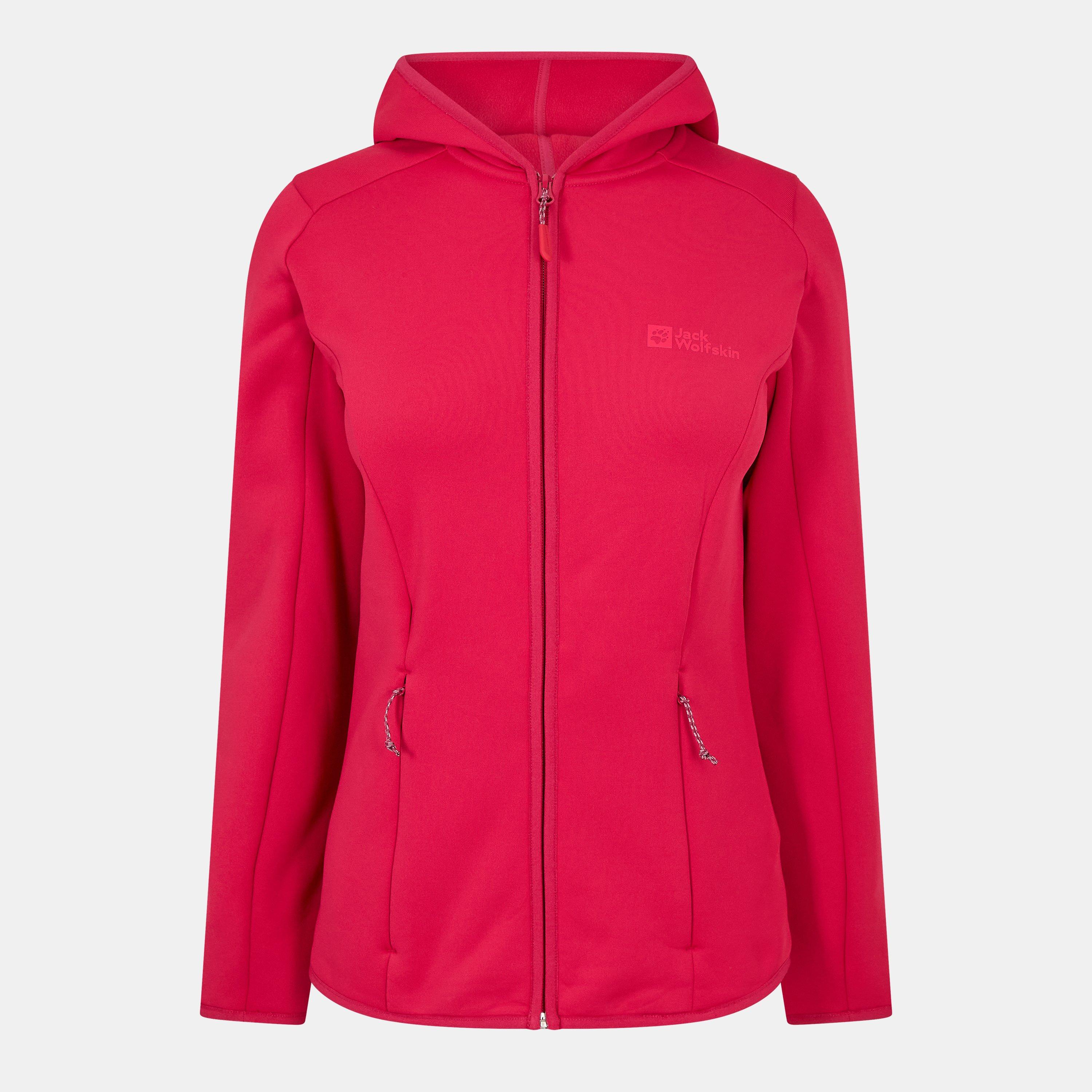 Jack Wolfskin Women's Baiselberg Full-Zip Fleece - Pink - 8 (XS)