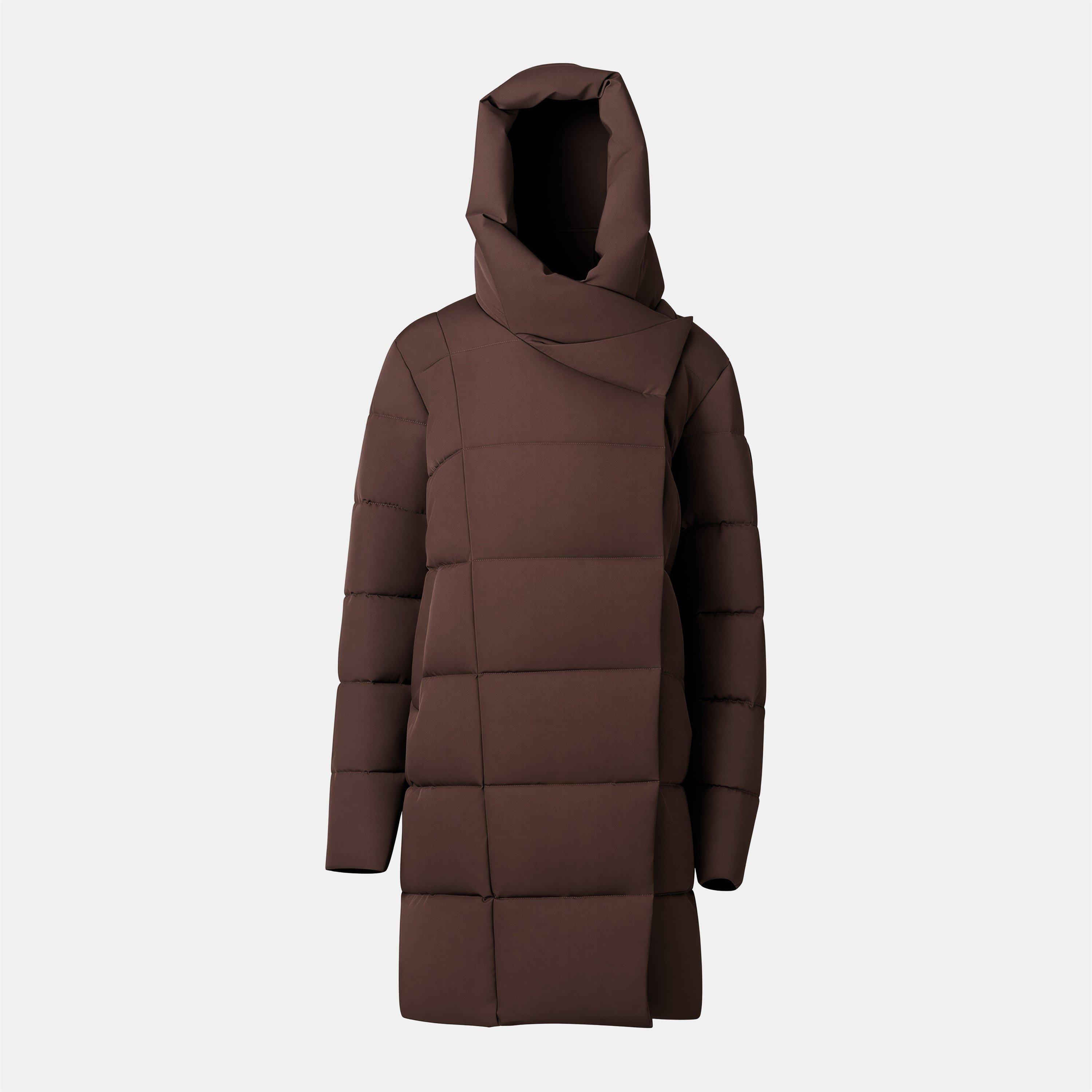 Gelert Women's Ottawa Hooded Long Sleeve Slim Fit Down Jacket