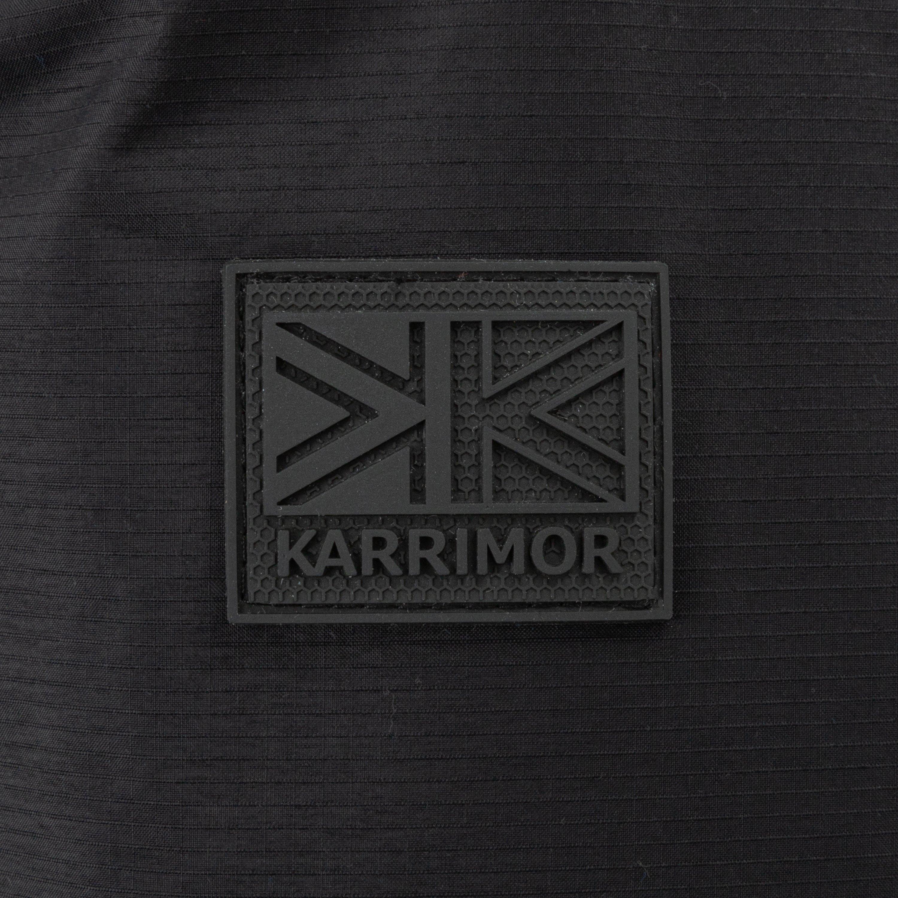 Black - Karrimor - Helix Wind Resistant Long Hooded Down Jacket - 8