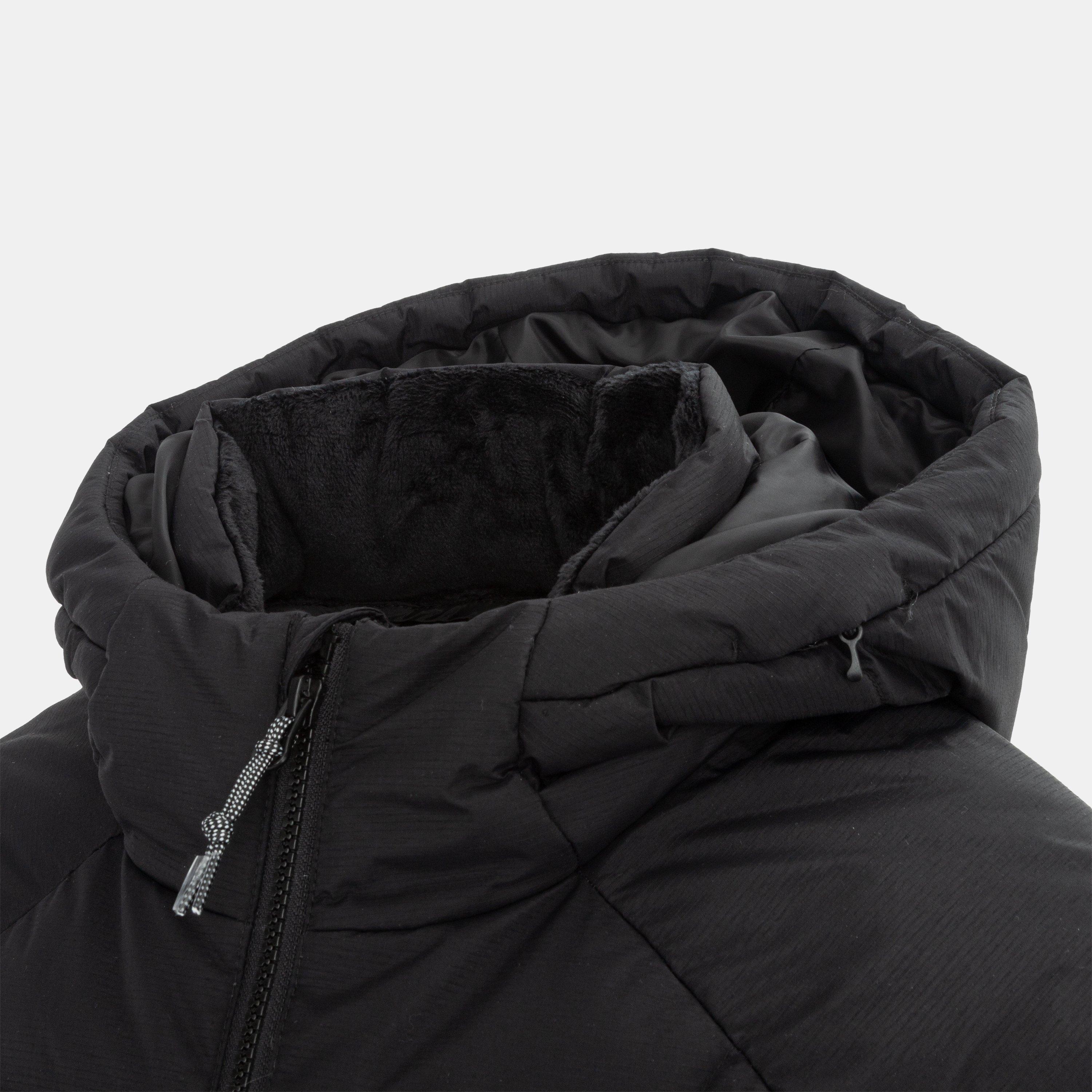 Black - Karrimor - Helix Wind Resistant Long Hooded Down Jacket - 4