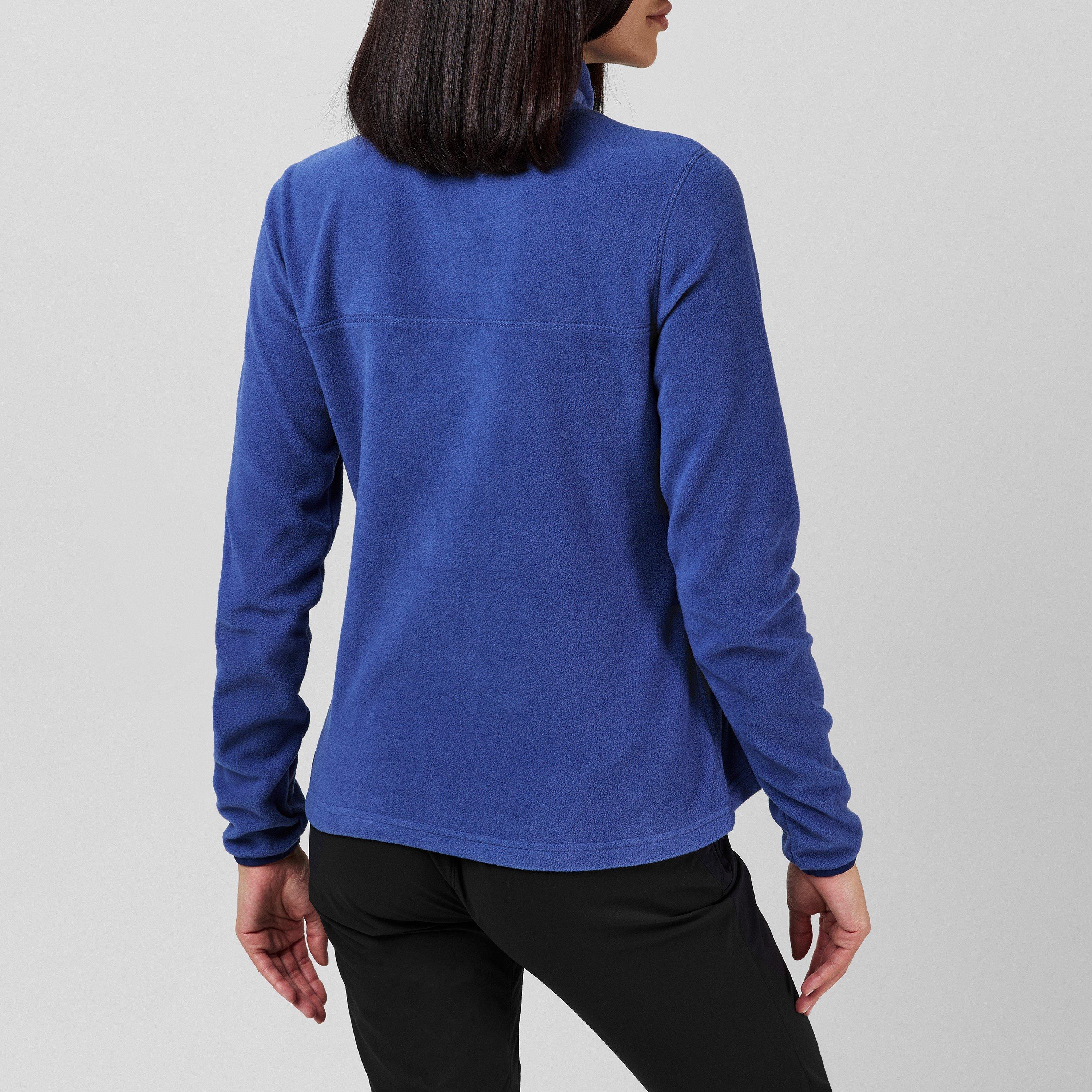 Blu - Gelert - Quarter Snap Fleece Top Womens - 3