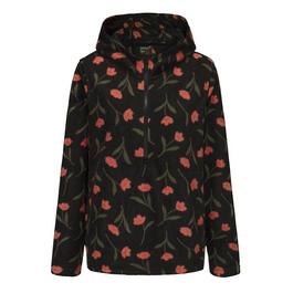 Gelert quarter Zip Hooded Fleece Top Womens