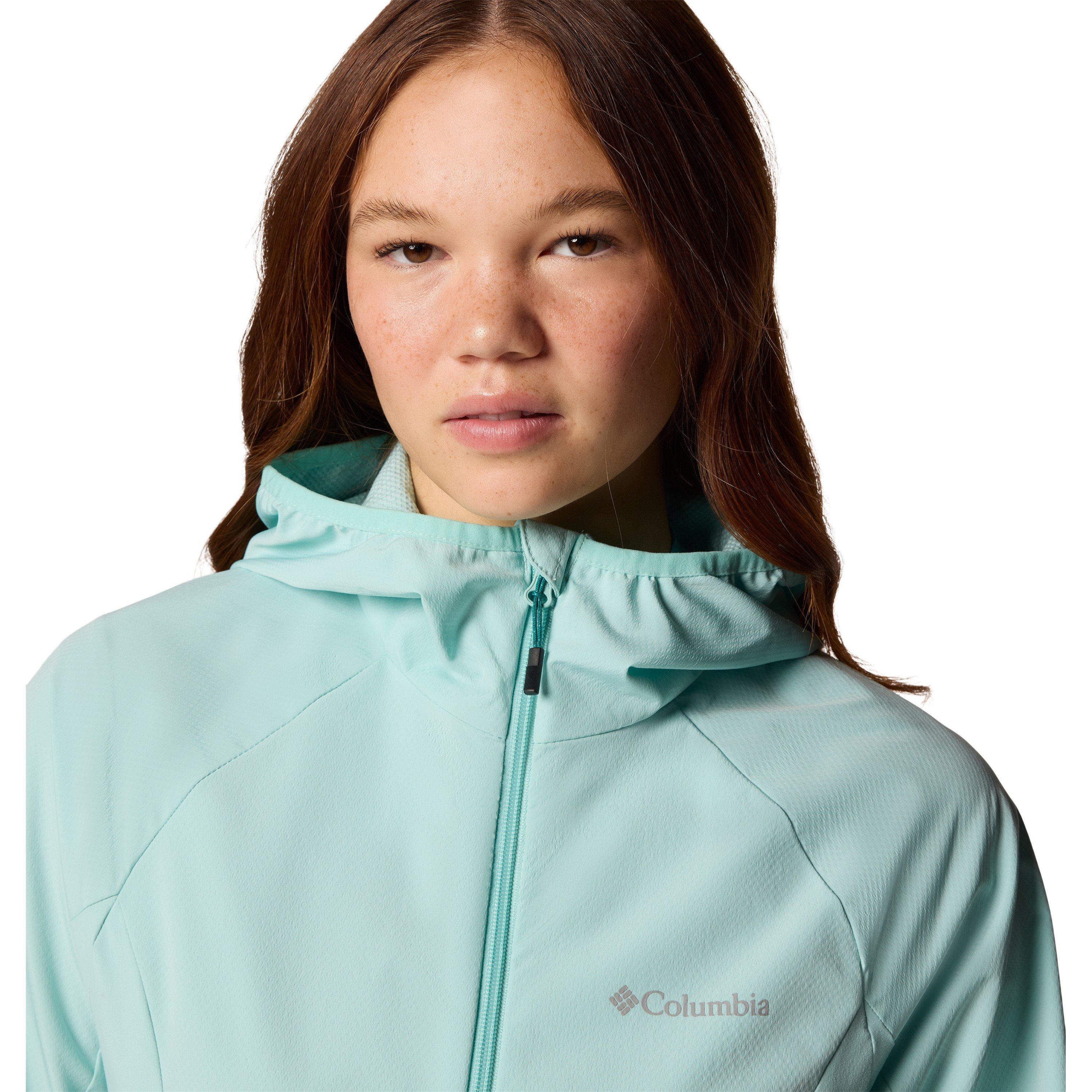 Spray - Columbia - Sweet As Hooded Long Sleeve Softshell Jacket - 4