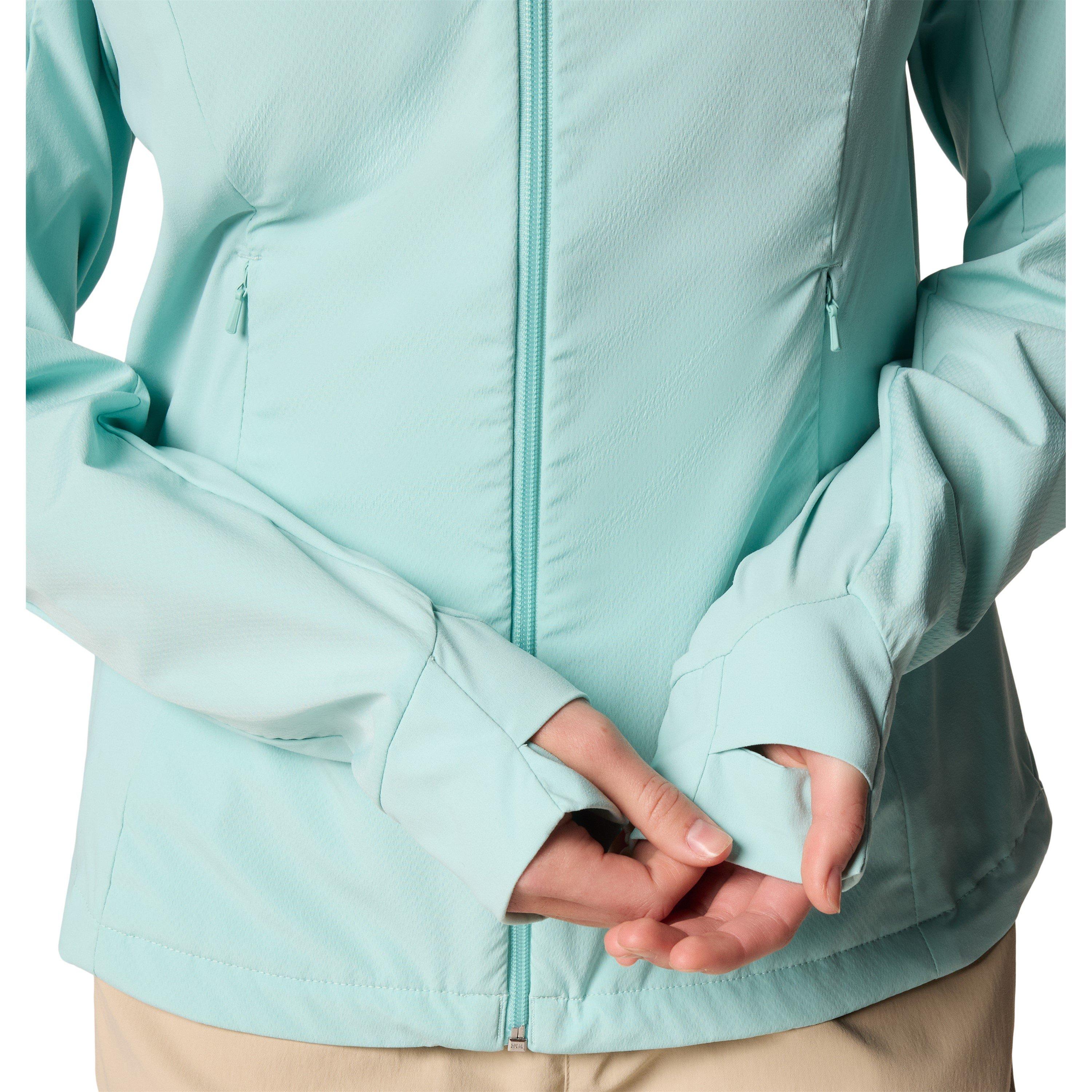Spray - Columbia - Sweet As Hooded Long Sleeve Softshell Jacket - 6