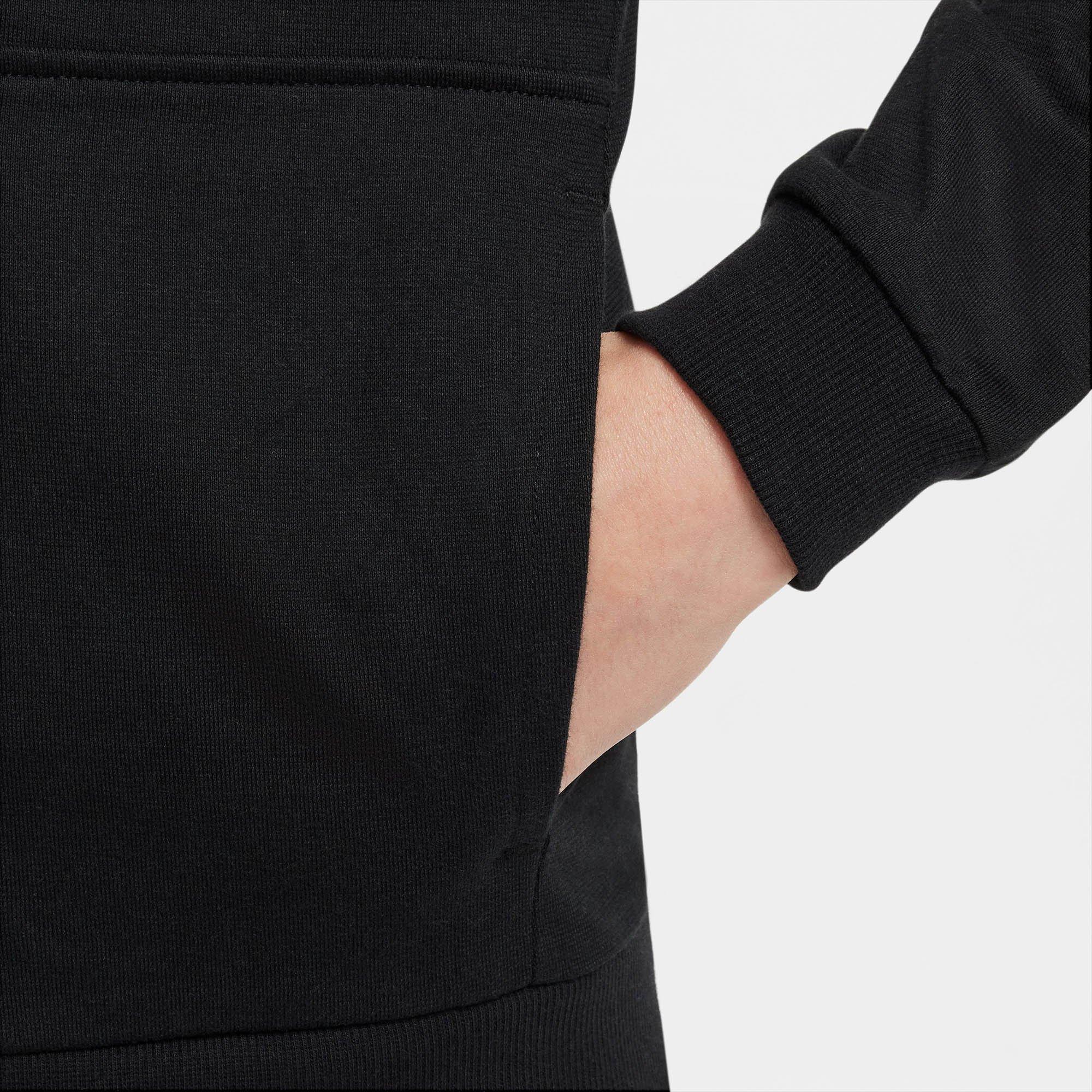 Black/Blk/White - Nike - Sportswear Club Juniors Full-Zip Knit Jacket - 7