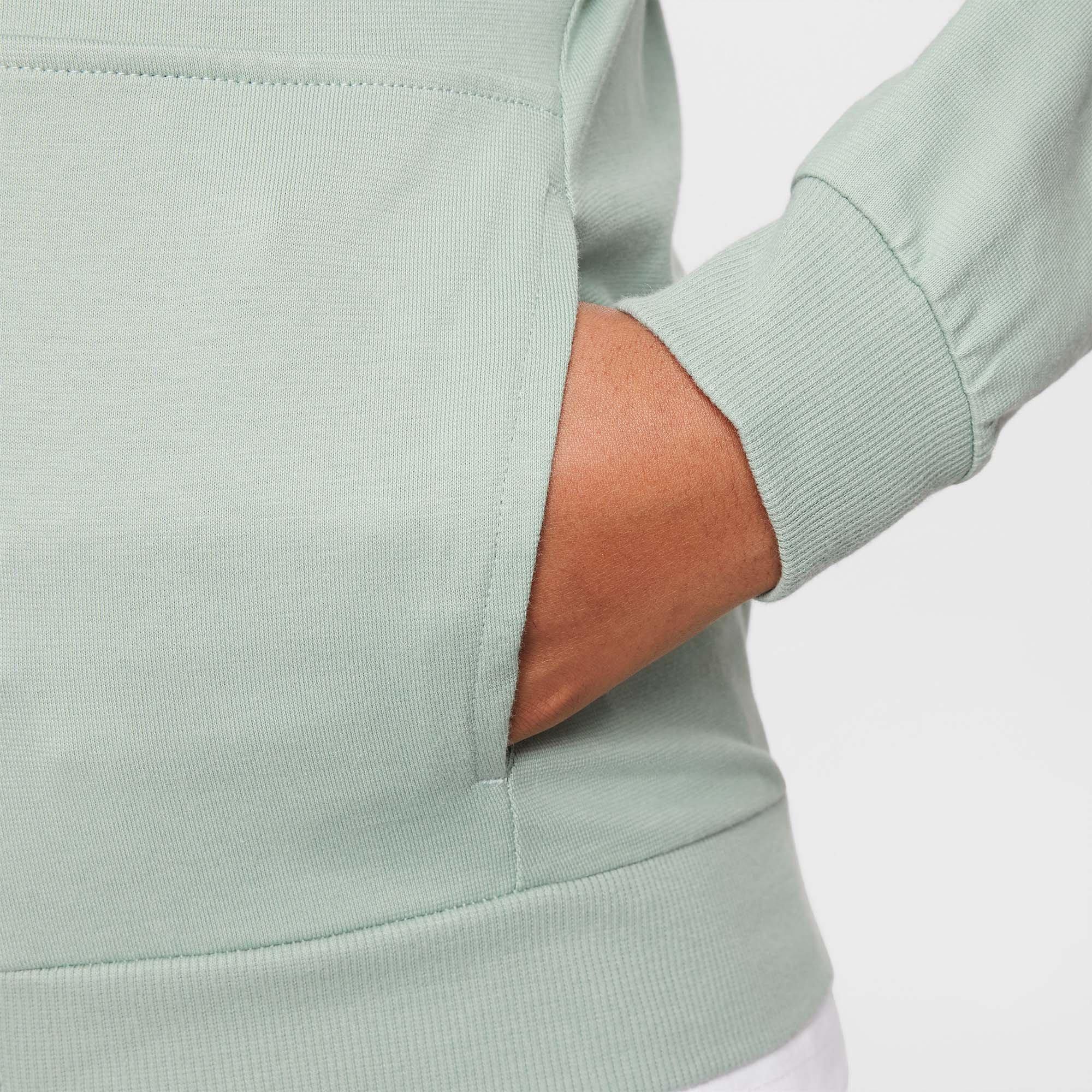 Steam/White - Nike - Sportswear Club Juniors Full-Zip Knit Jacket - 5