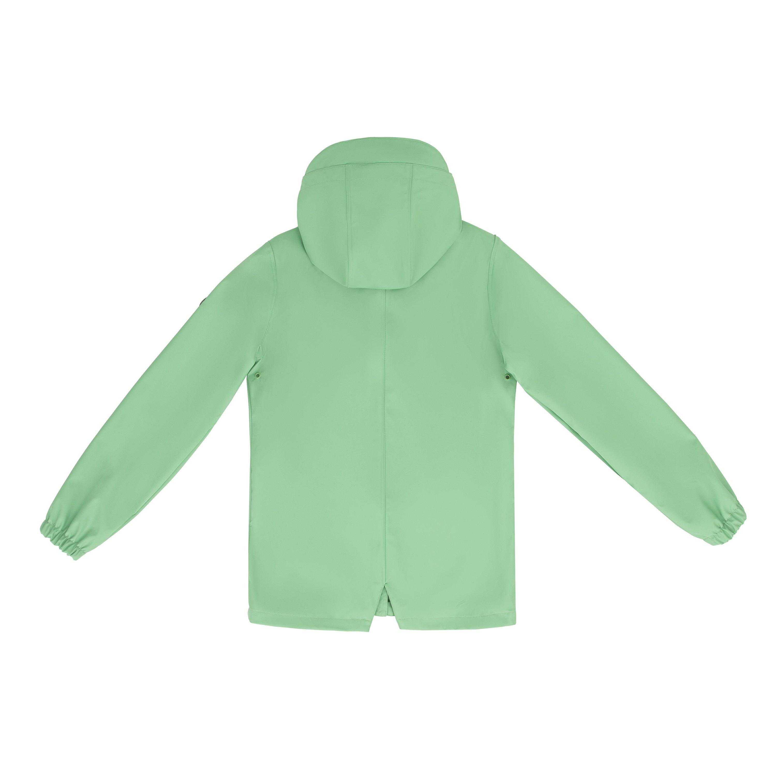Verde muschio - Gelert - Kids Coast Fleece Lined Windproof Long Sleeve Waterproof Jacket - 2