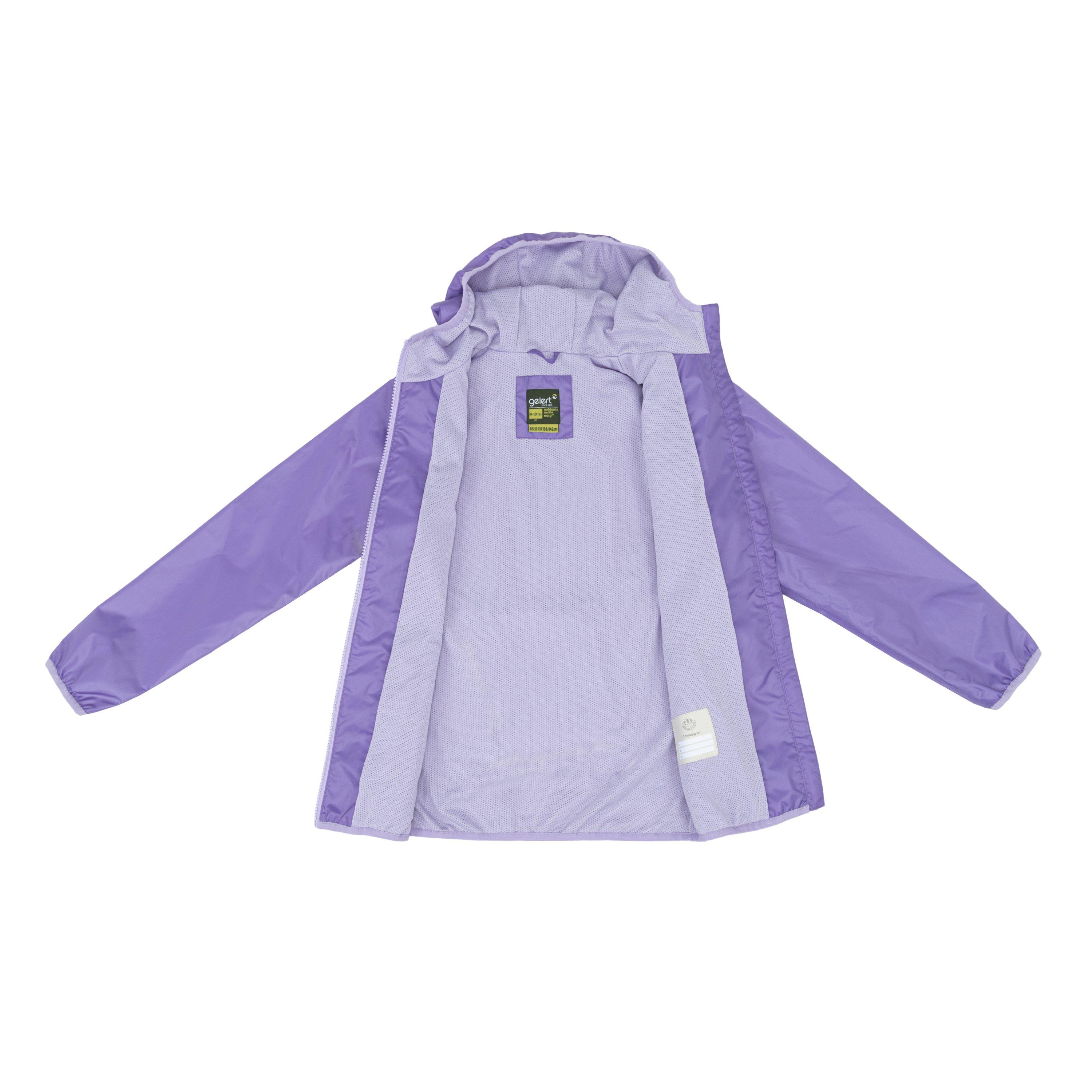 Flieder - Gelert - Unisex Kids' Dursley Reversible Waterproof Long Sleeve Waterproof Jacket - 3