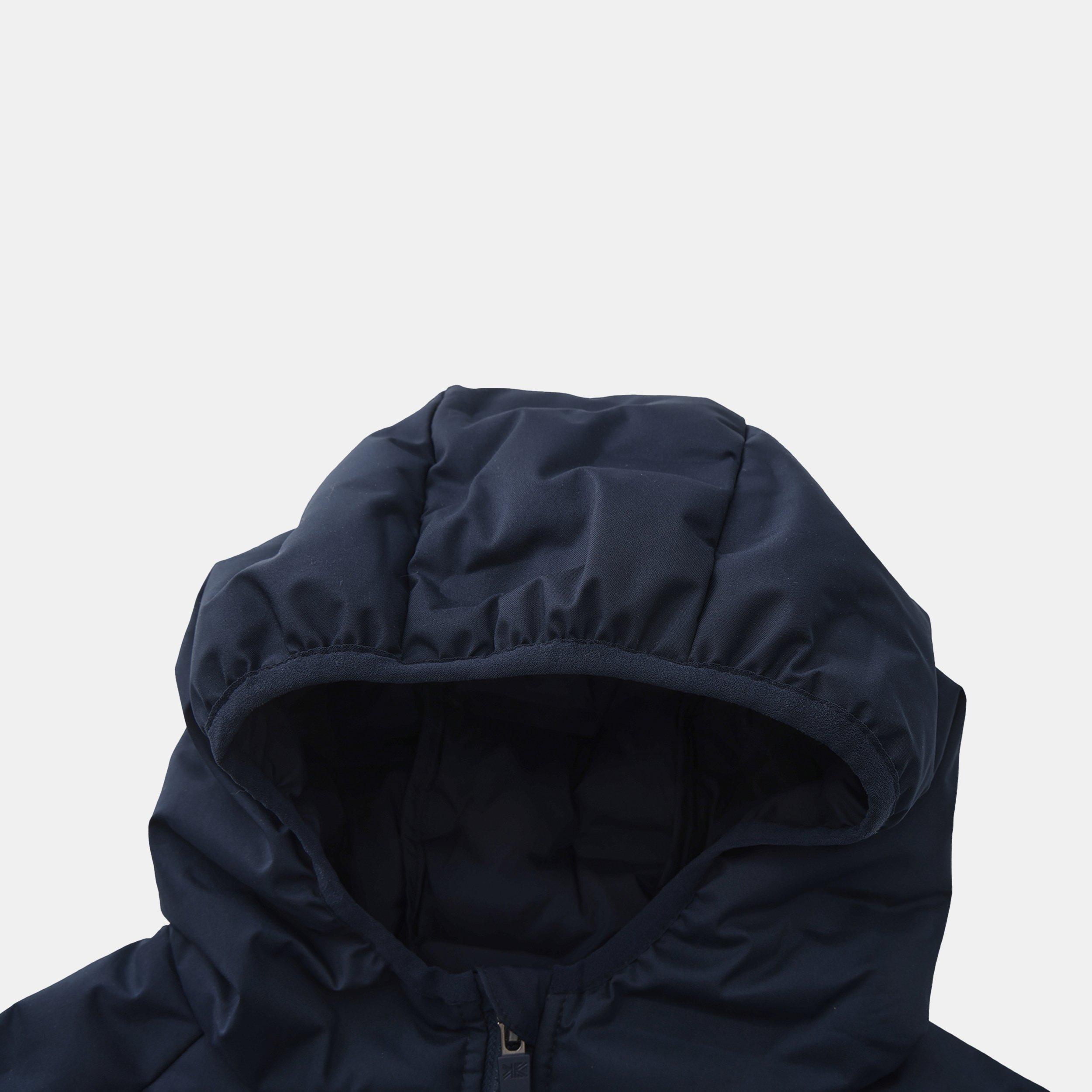 Navy - Karrimor - Kids' Heat-Sealed Waterproof Wind-Resistant Long Sleeve Insulated Puffer Jacket - 4
