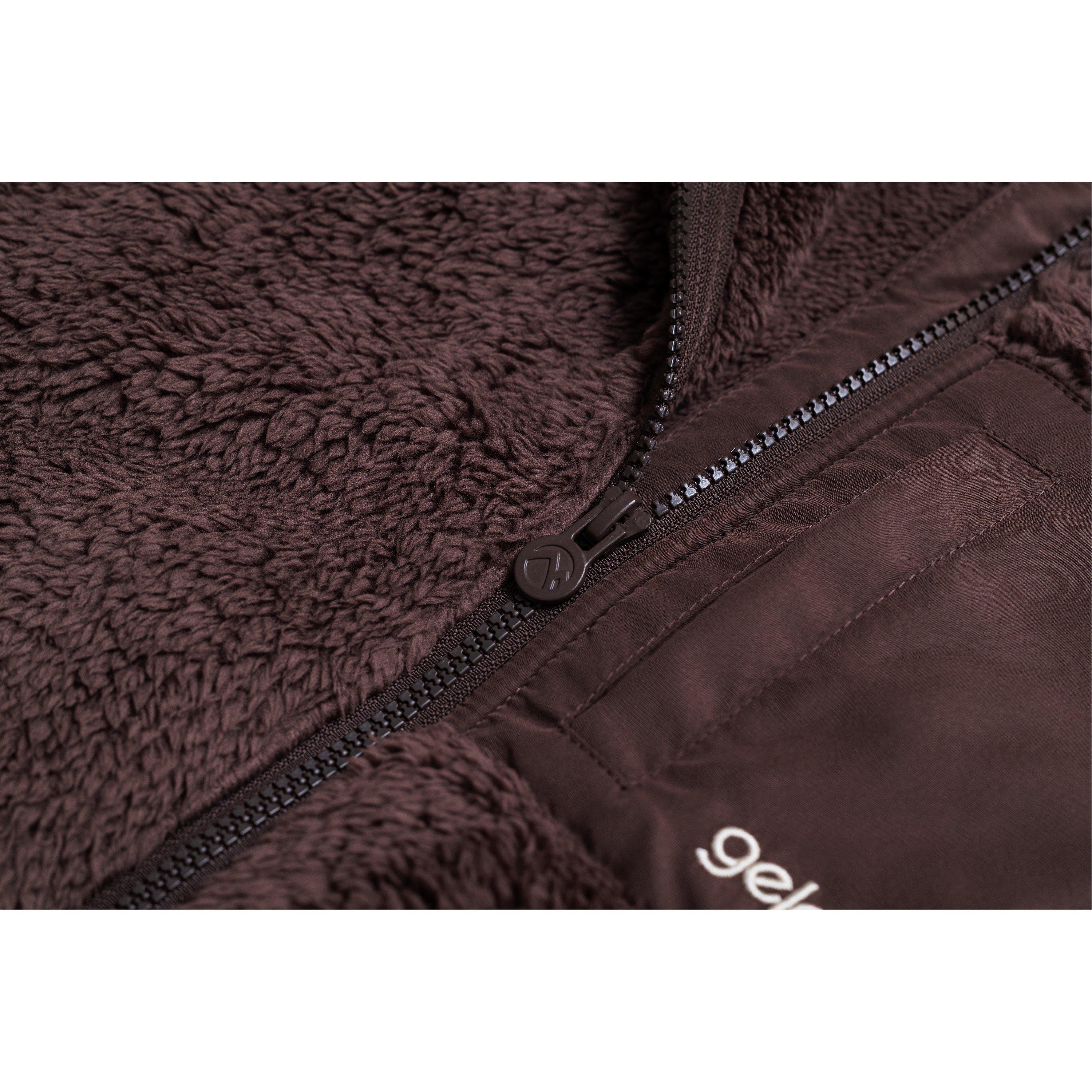 Brown - Gelert - Teddy Fleece Zip-Up Jacket Juniors - 7