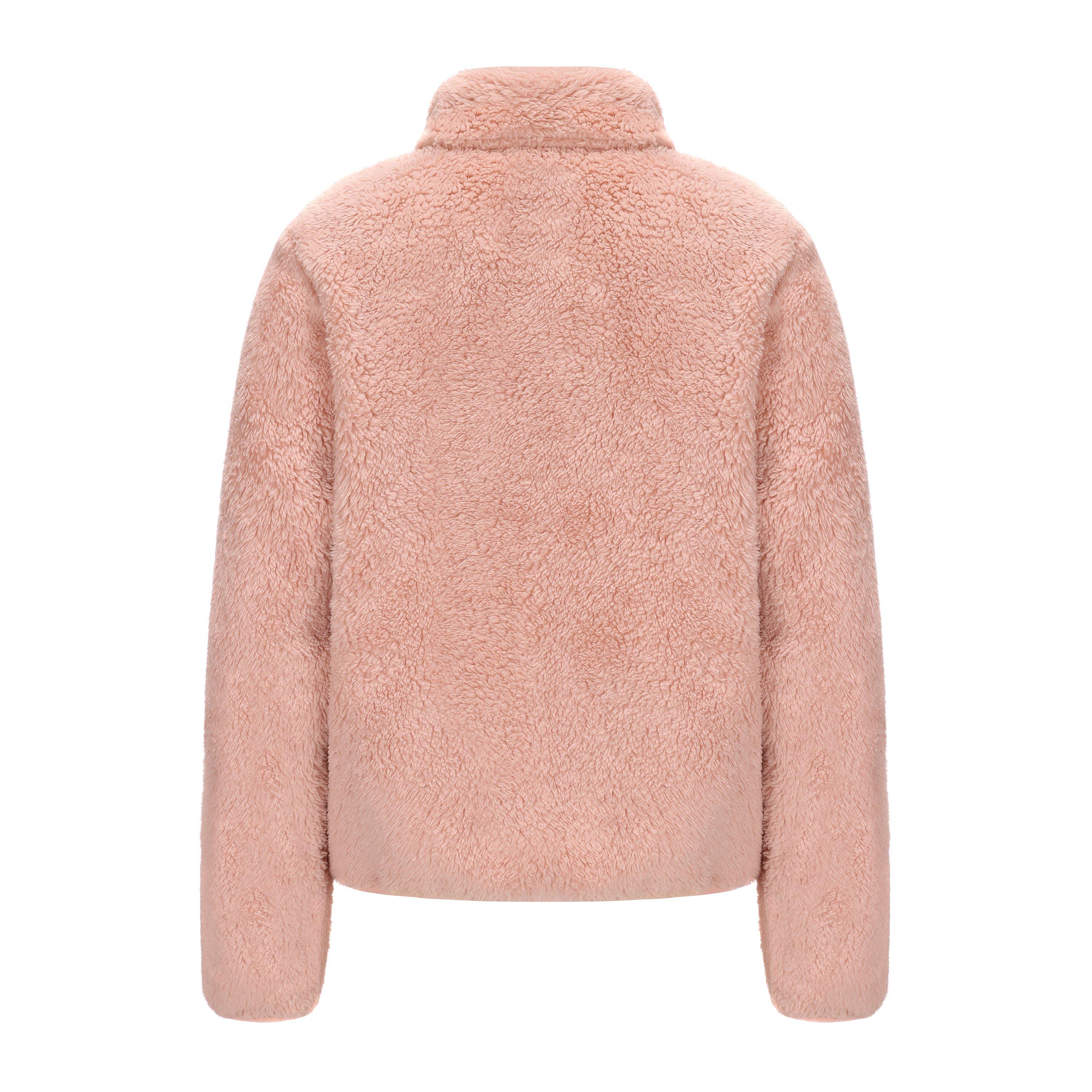 Pink - Gelert - Teddy Fleece Zip-Up Jacket Juniors - 2