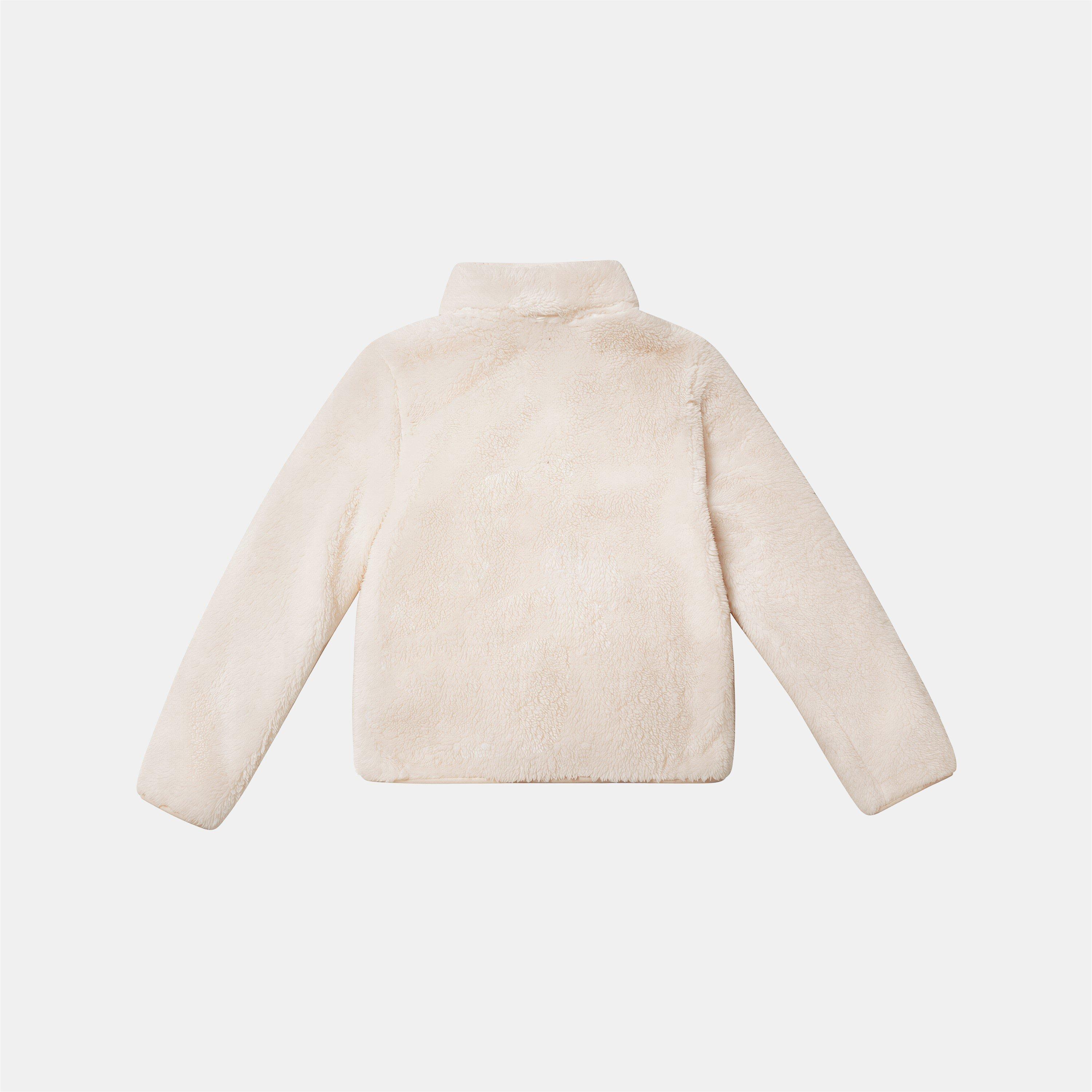 Cream - Gelert - Teddy Fleece Zip-Up Jacket Juniors - 2