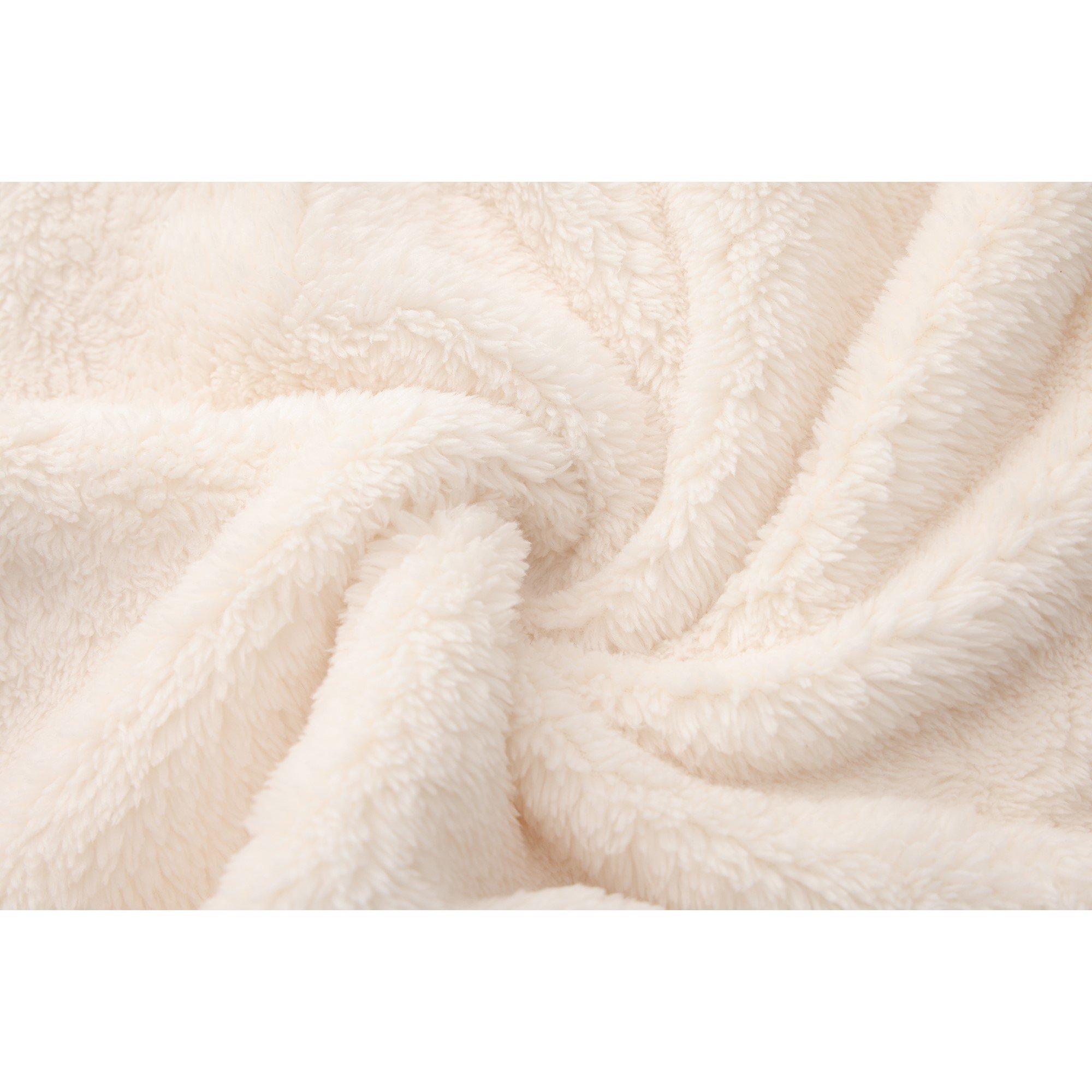 Cream - Gelert - Teddy Fleece Zip-Up Jacket Juniors - 6