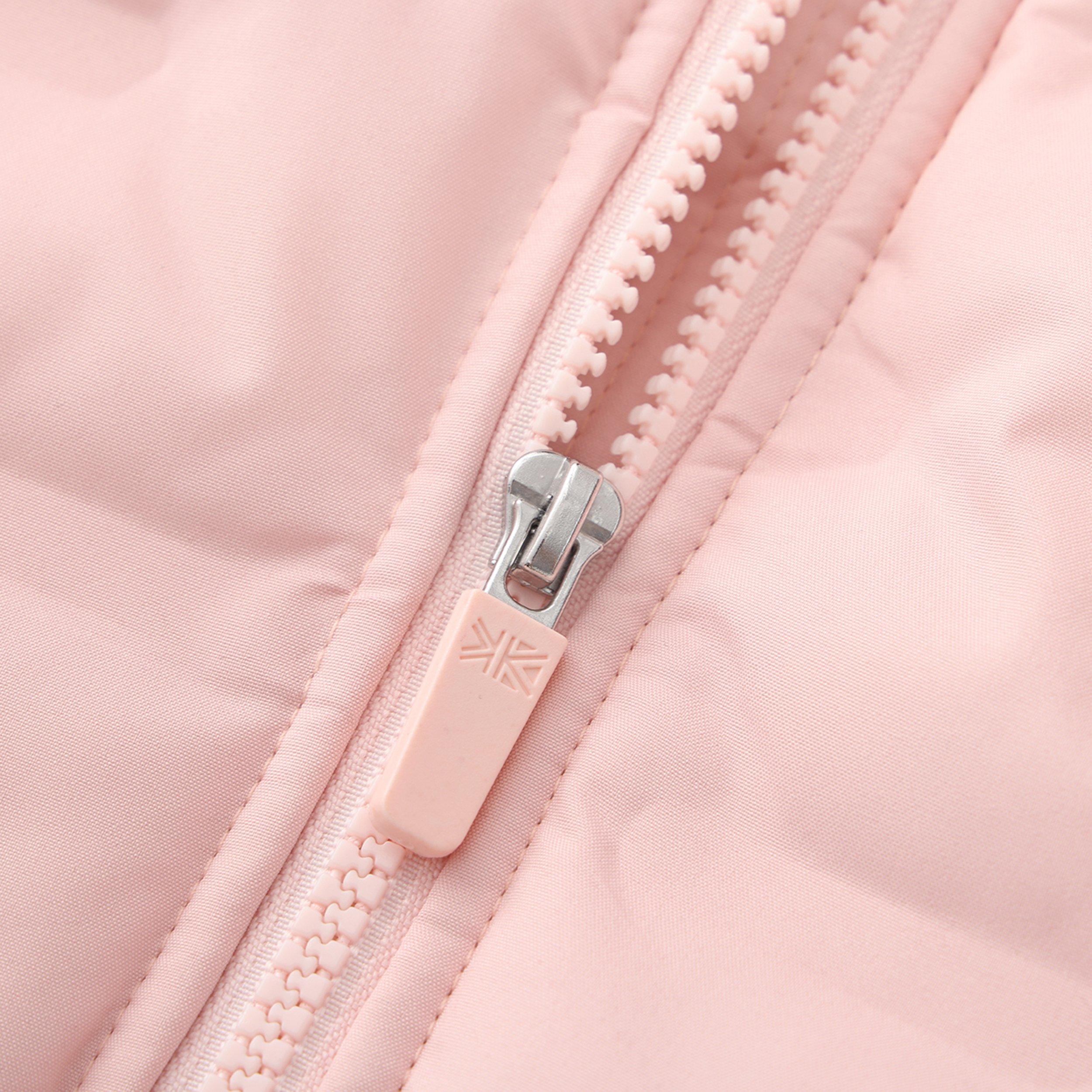 Lyserød - Karrimor - Heat-Sealed Windproof Hooded Full Zip Insulated Puffer Jacket - 3