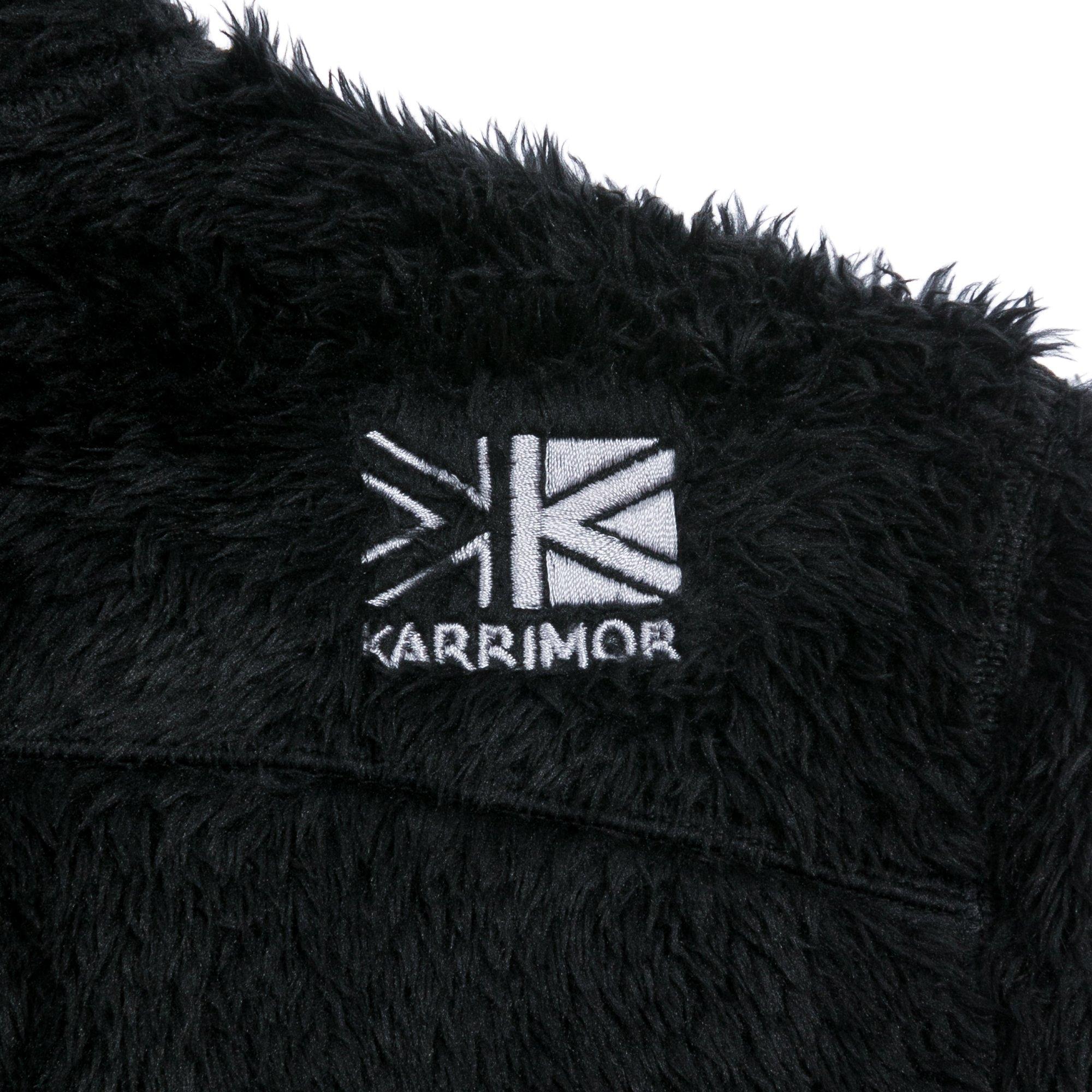 Roze/Zwart - Karrimor - Teddy Faux Fur Windproof Long Sleeve 3 in 1 Jacket - 8