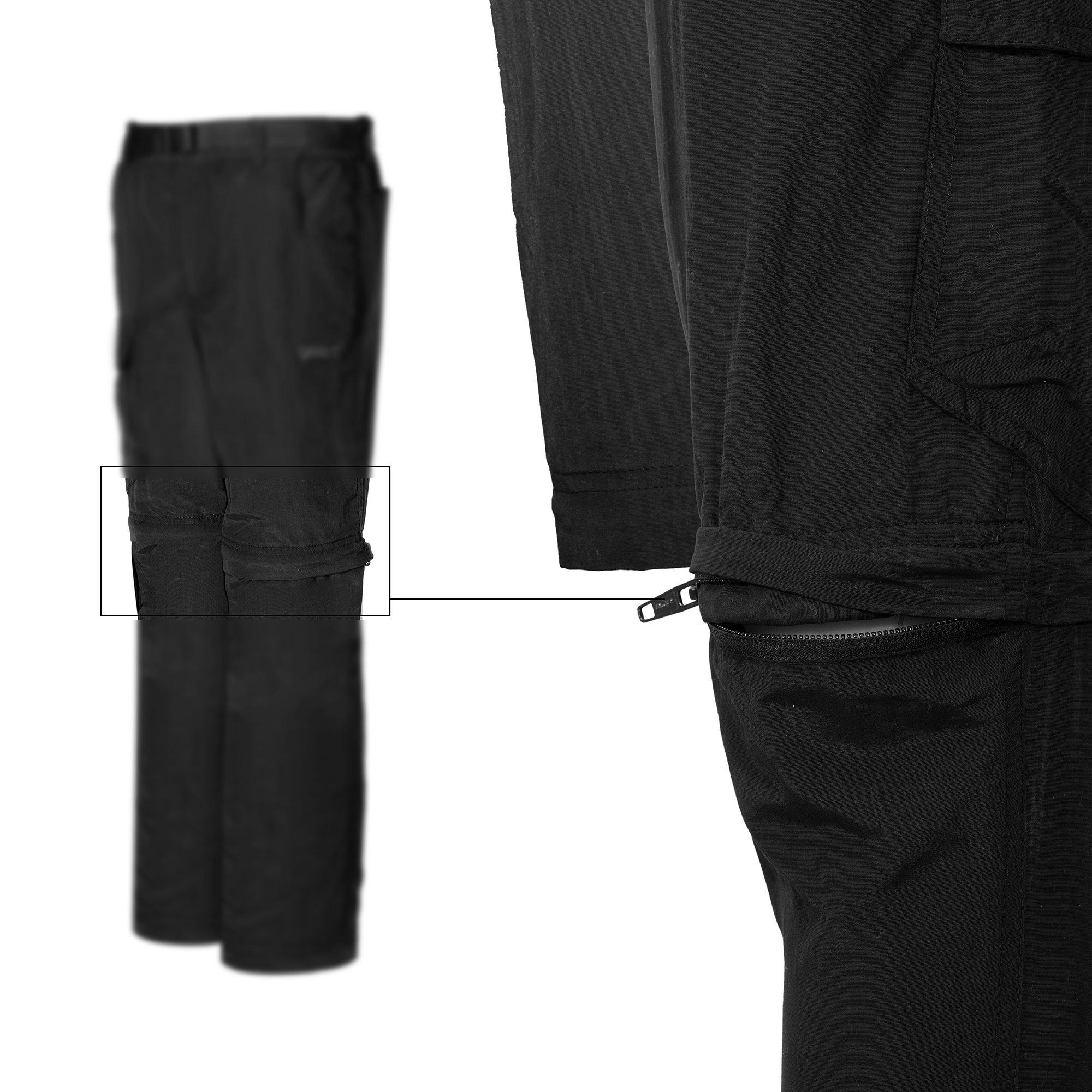 Crna - Gelert - Atlantis Convertible Trouser Juniors - 5