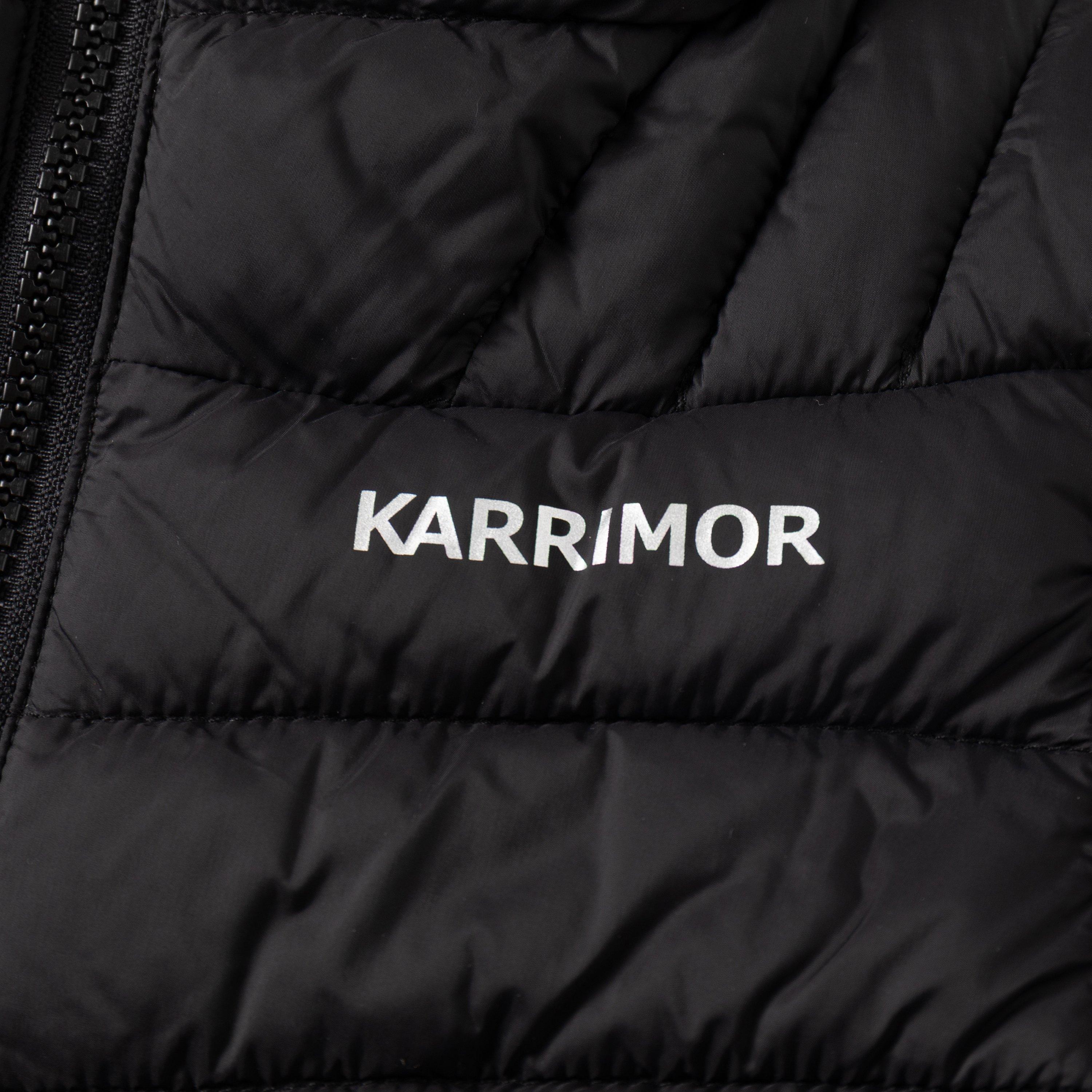 Black - Karrimor - Kids HotRock THERMOLITE Wind Resistant Hooded Down Jacket - 4