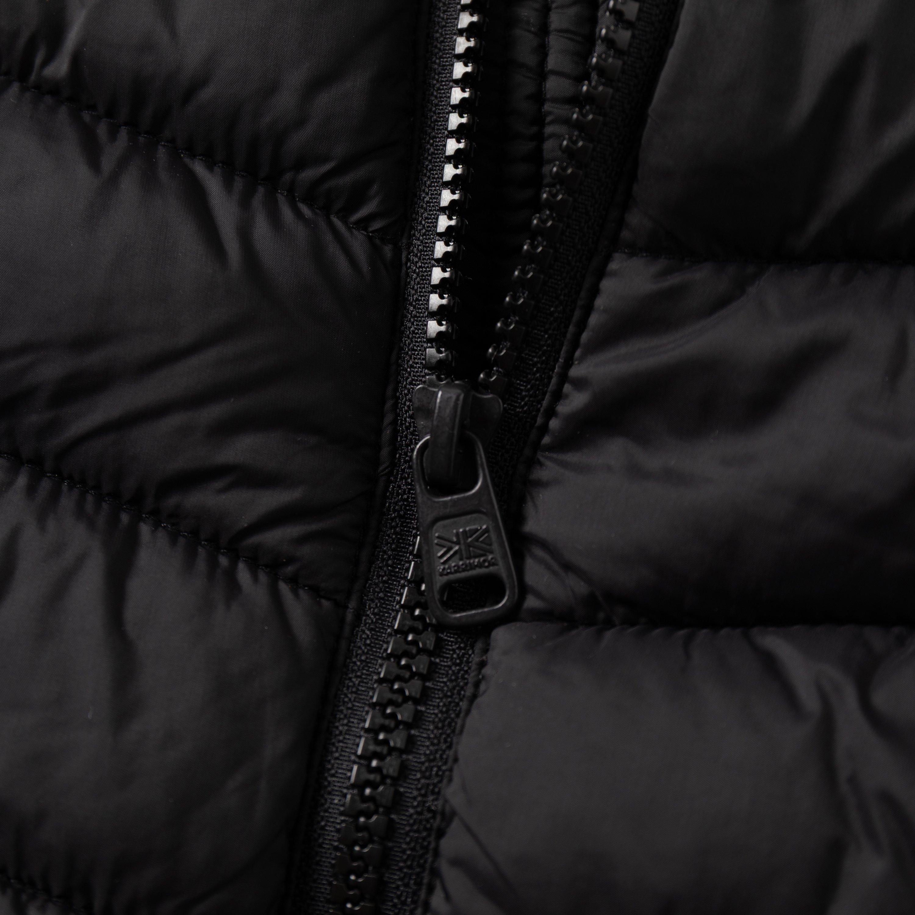 Black - Karrimor - Kids HotRock THERMOLITE Wind Resistant Hooded Down Jacket - 5