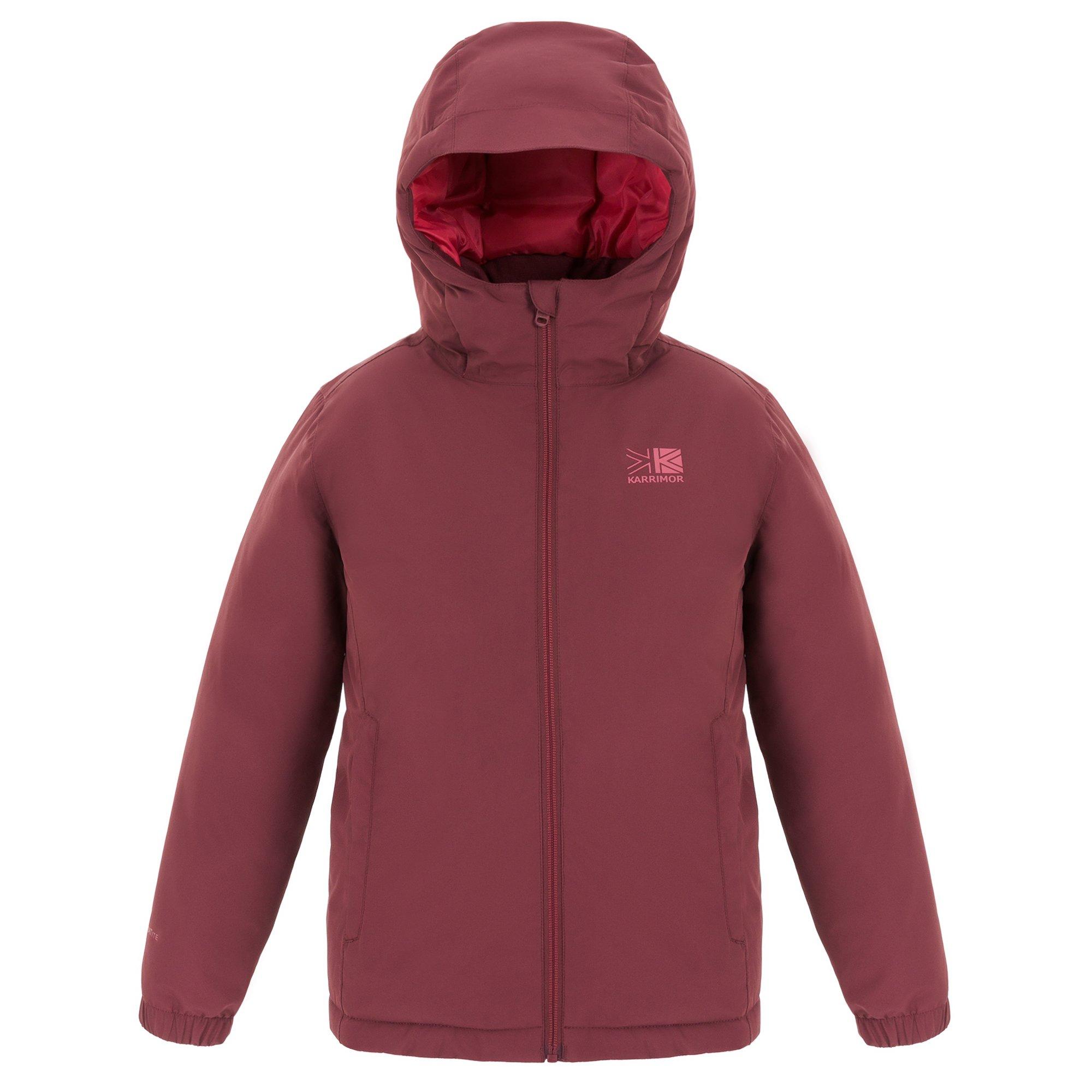 Karrimor  Kids Sierra Waterproof Thermolite Insulated Puffer Jacket - Dusty Pink - 13 (XL)