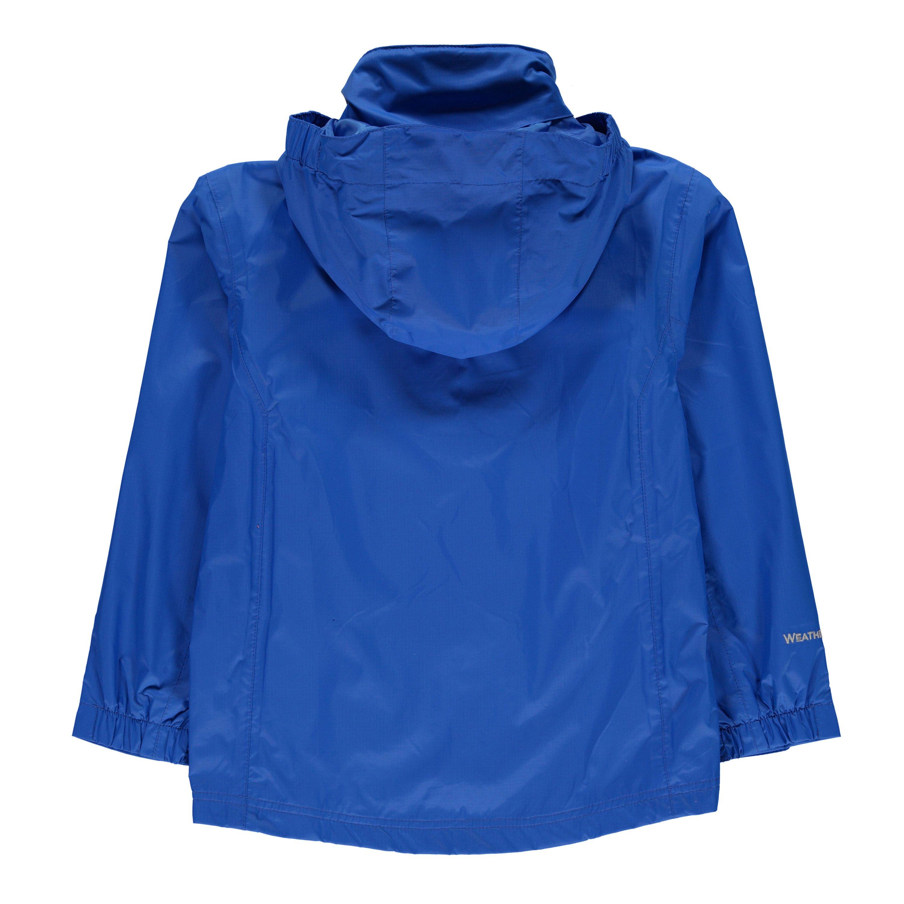 Blue - Karrimor - Kids Sierra Waterproof Windproof Long Sleeve Jacket - 2