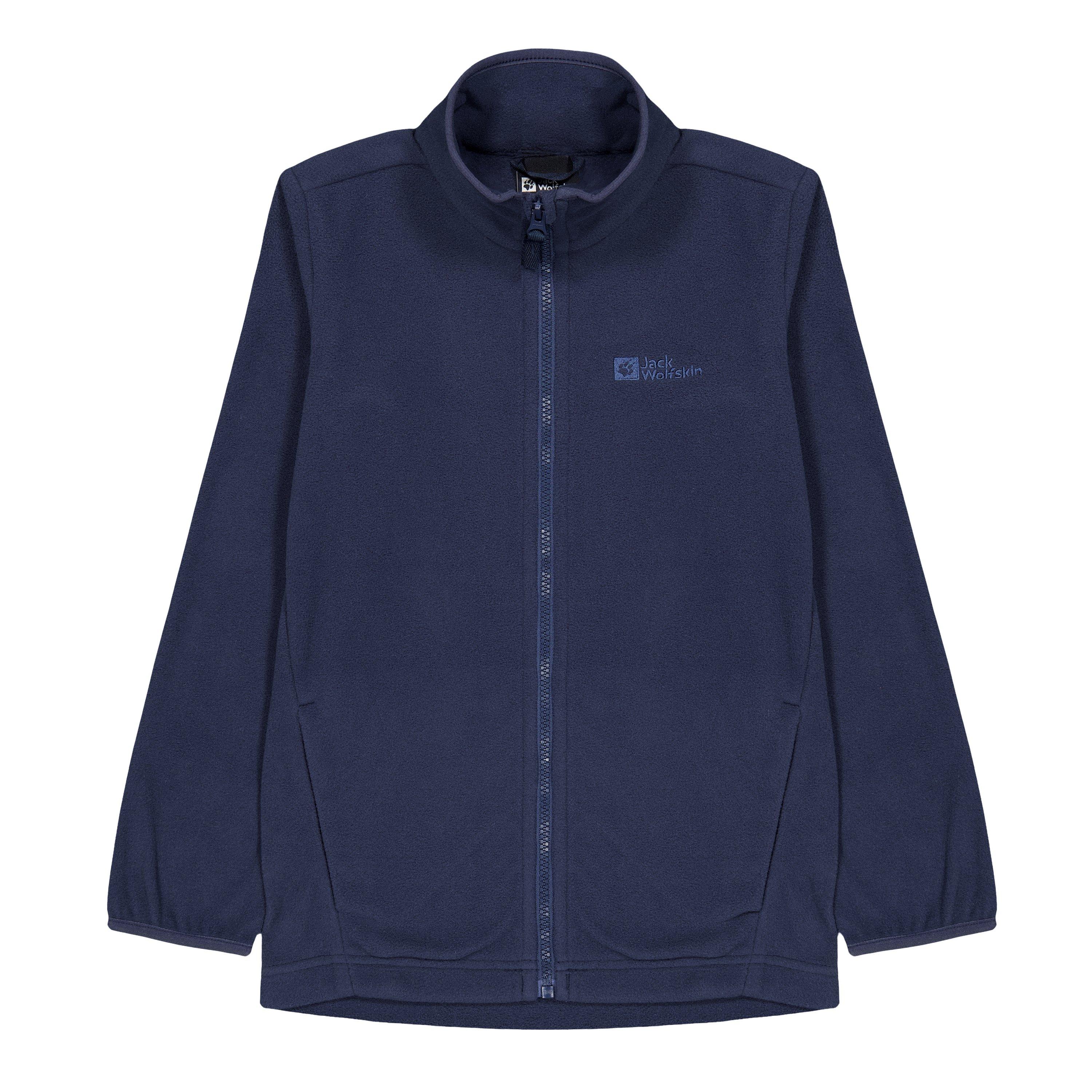 Blu notte - Jack Wolfskin - Kids' Full Zip Fleece - 1