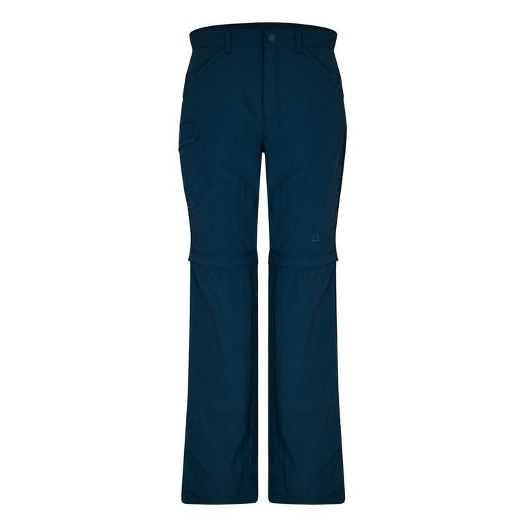 Marine - Jack Wolfskin - Wolfskin Safari Convertible trousers High-rise Junior - 1