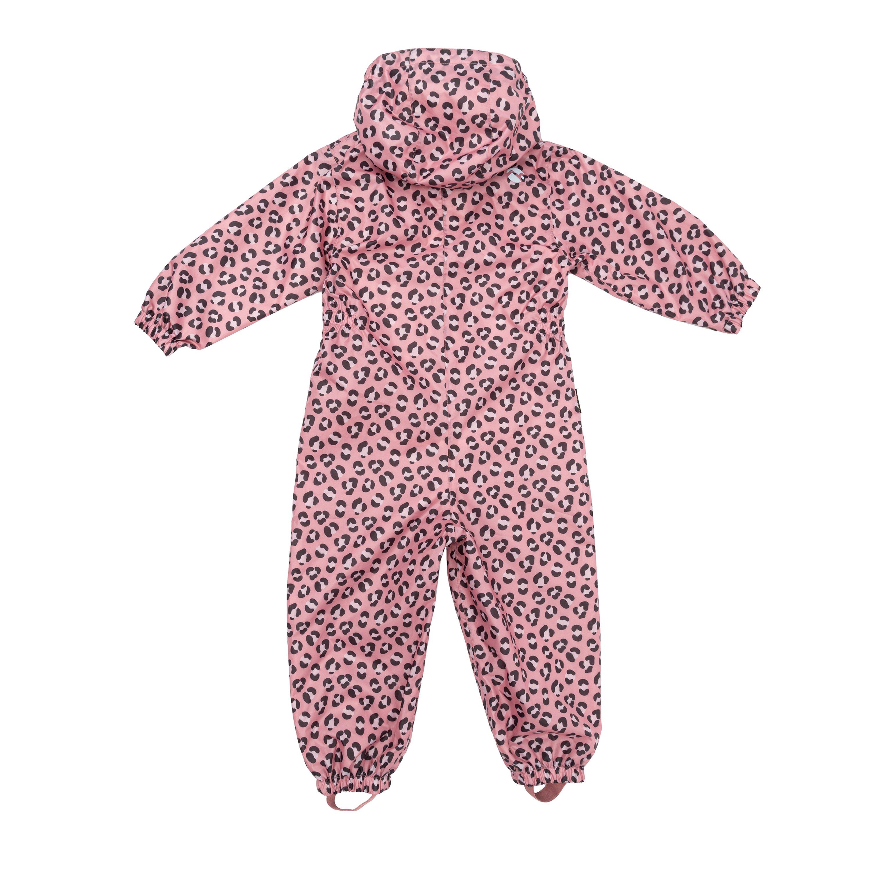 Rosa - Gelert - Unisex Kids' All-Weather Waterproof Windproof Hooded Long Sleeve Waterproof Jacket - 2