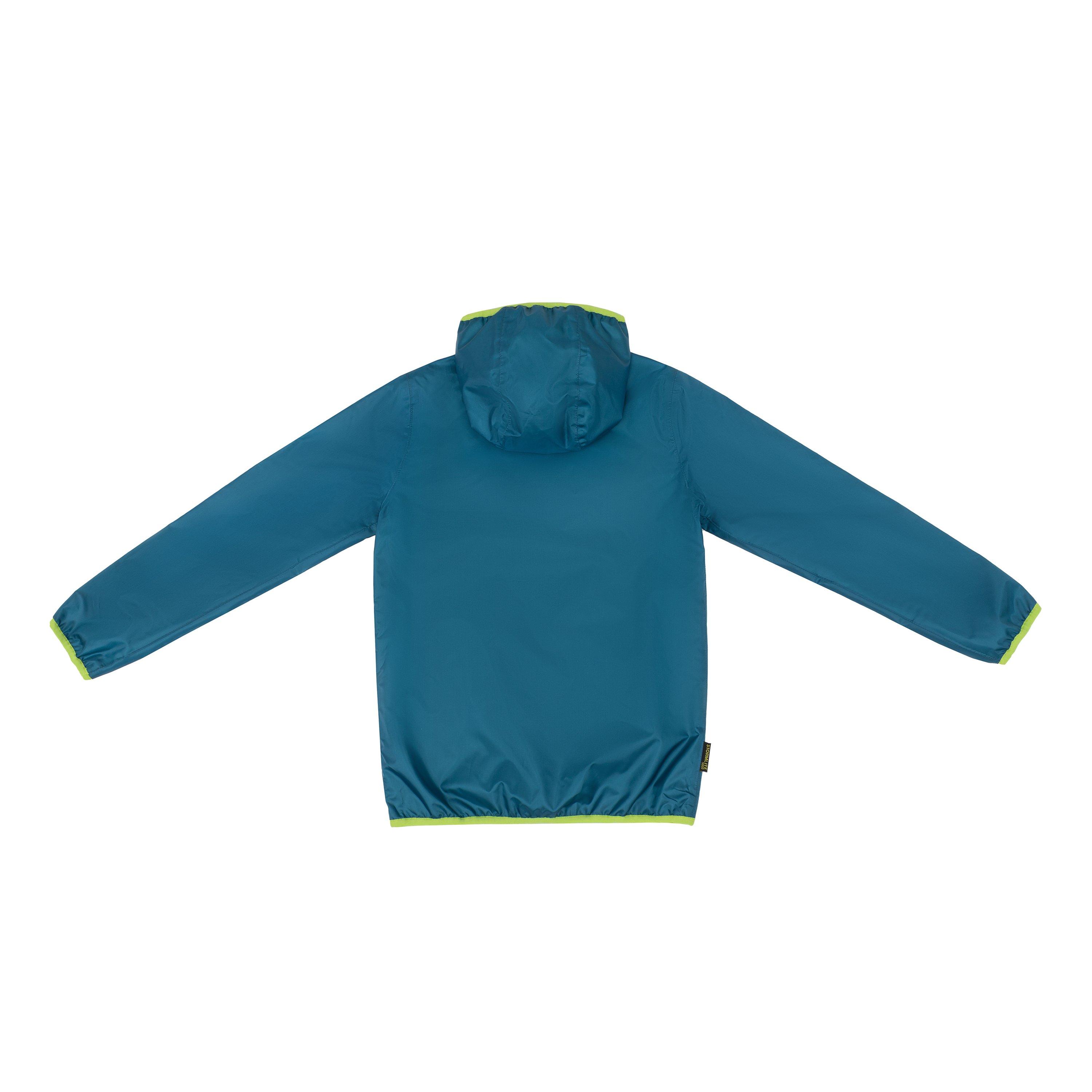 Moroccan Blue - Gelert - Dursley Stormlite 5000mm Hooded Long Sleeve Waterproof Jacket - 2