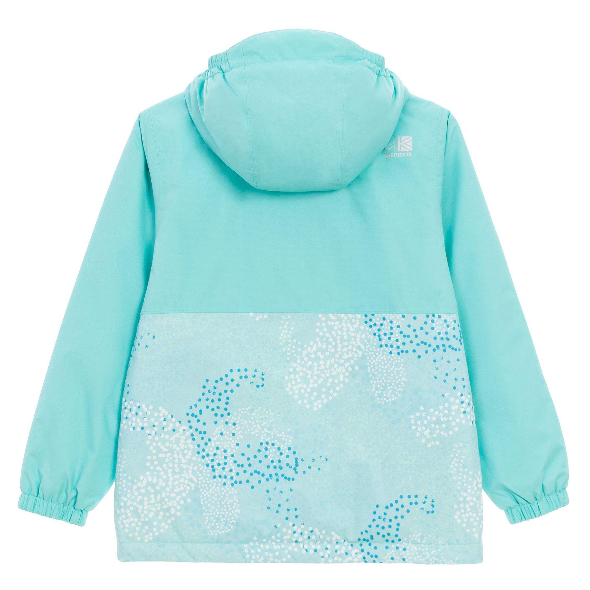 Blu/Stampa - Karrimor - Half Zip Padded Jacket Juniors - 2