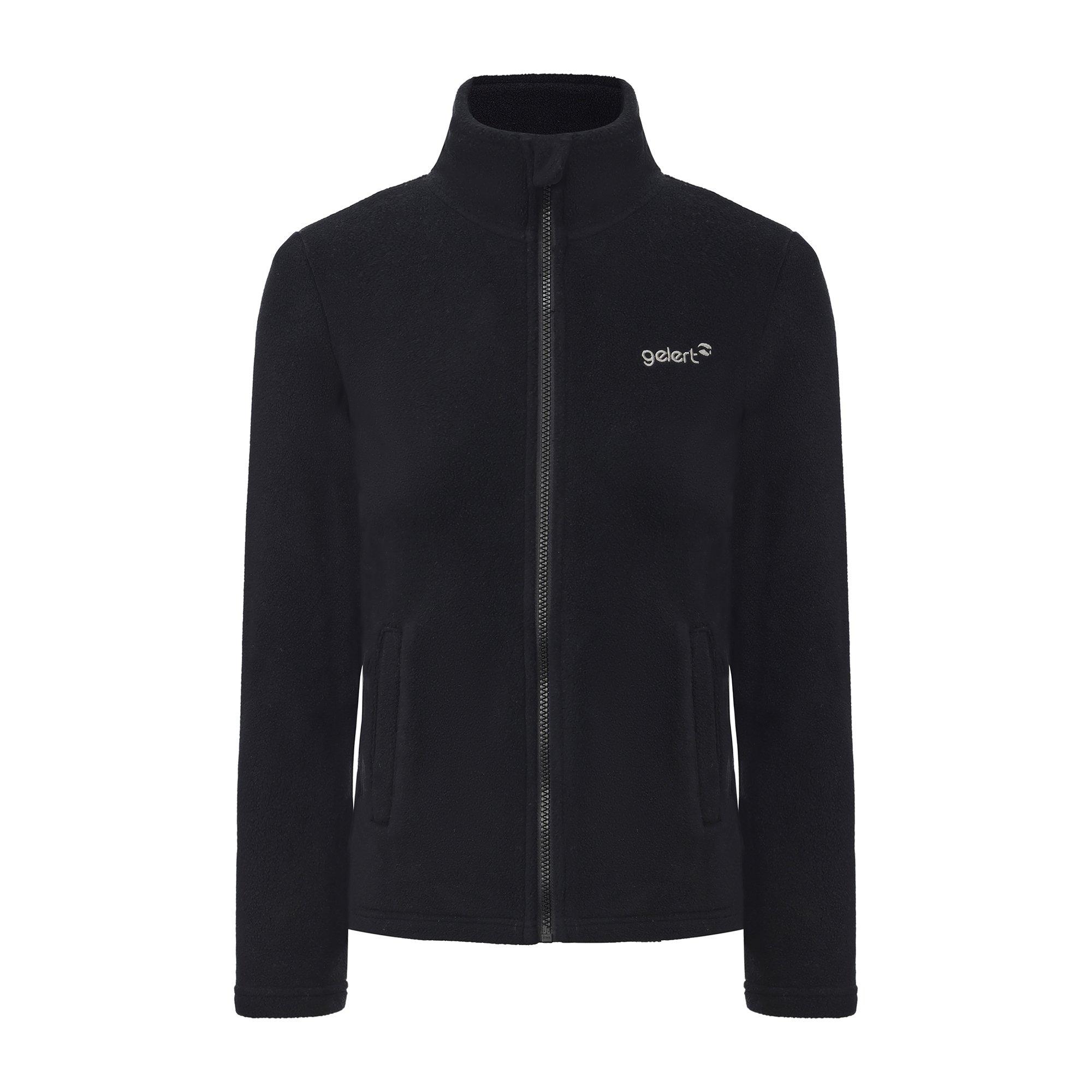 Black - Gelert - Ottawa Full Zip Fleece Jacket Junior - 1