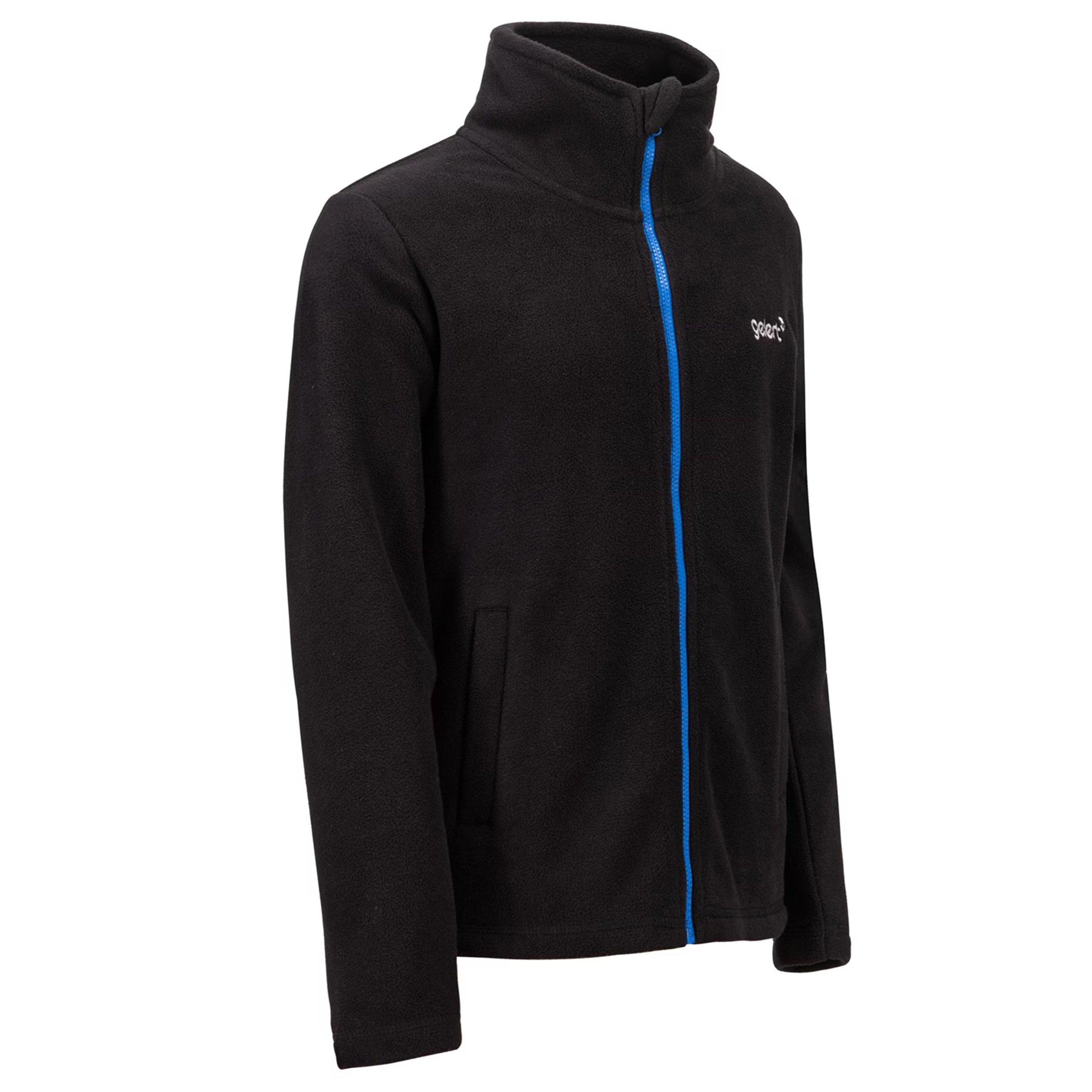 Black - Gelert - Ottawa Full Zip Fleece Jacket Junior - 3