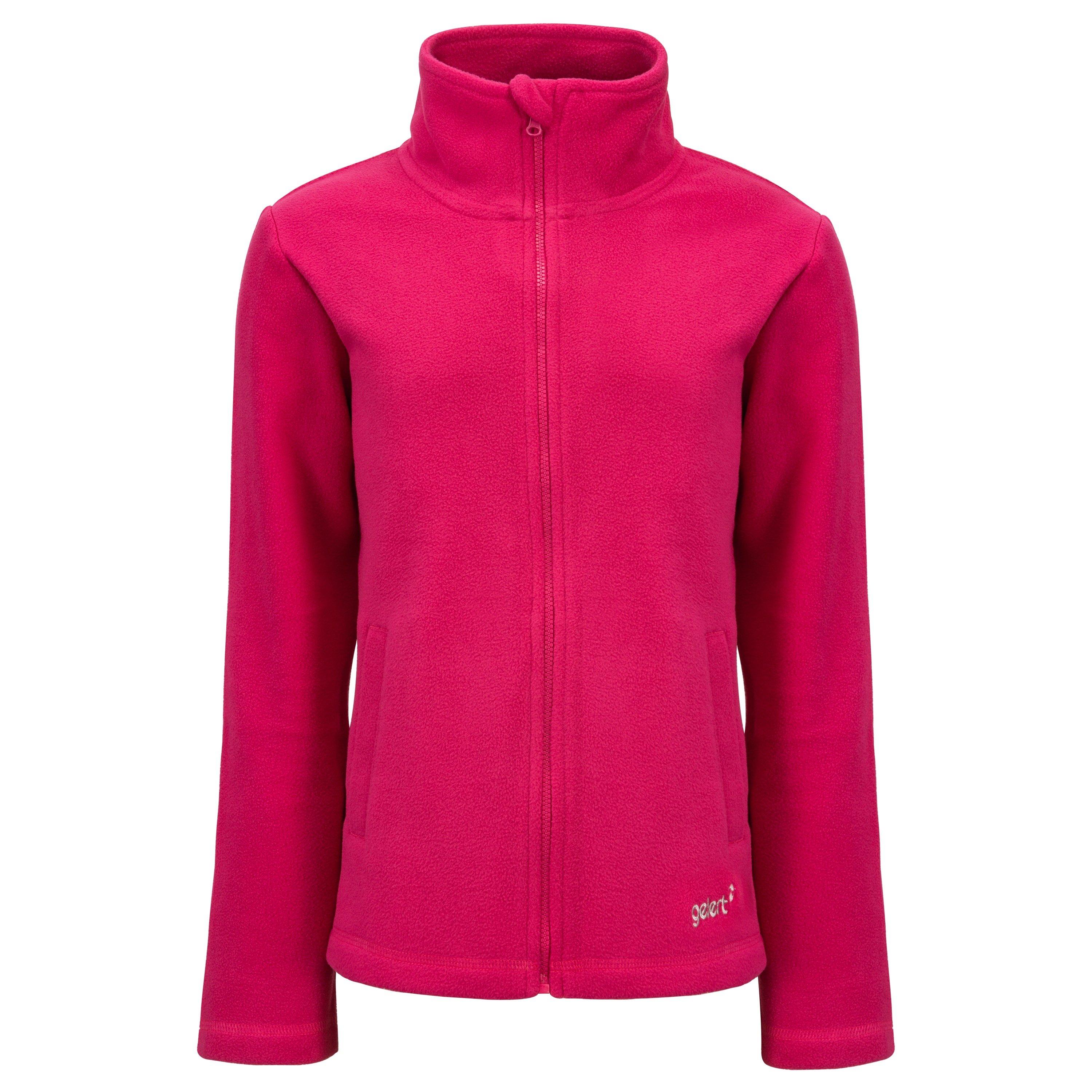 Gelert Ottawa Fleece Jacket Junior Girls Full Zip Fleece Tops