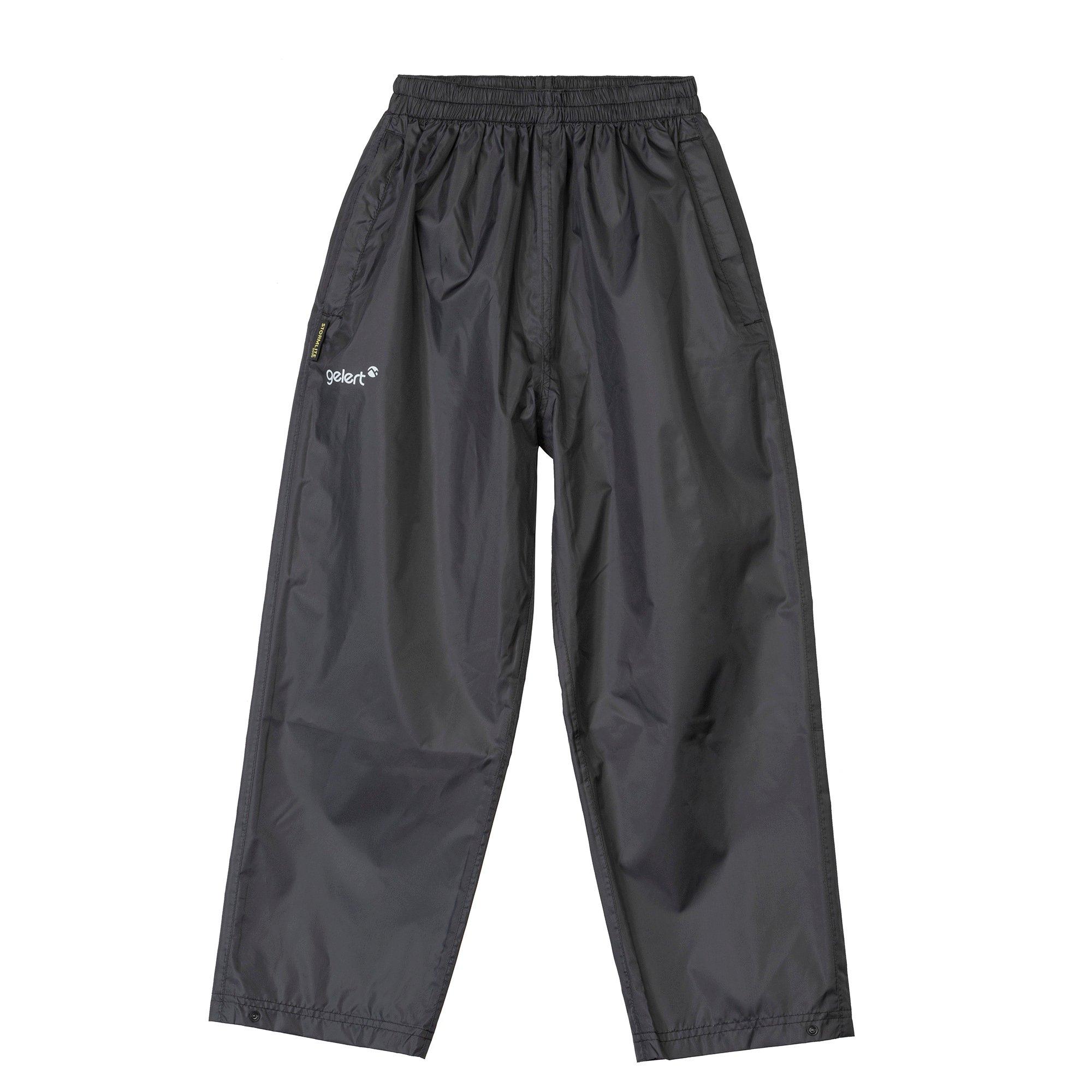 Gelert Boys Packaway Trousers Junior - Black - 11-12 Years